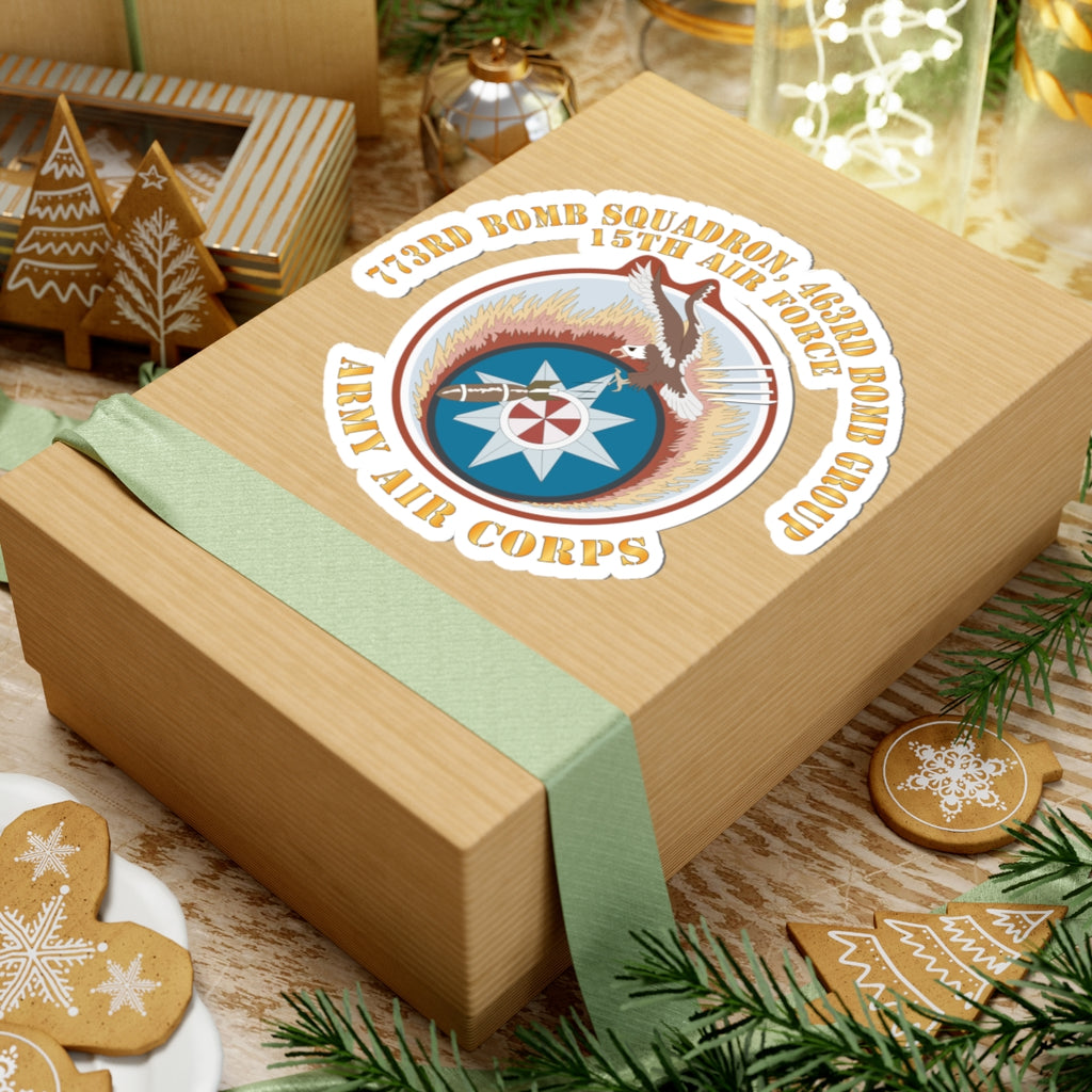 Kiss-Cut Stickers - AAC - 773rd Bomb Squadron, 463rd Bomb Group - 15th AF X 300