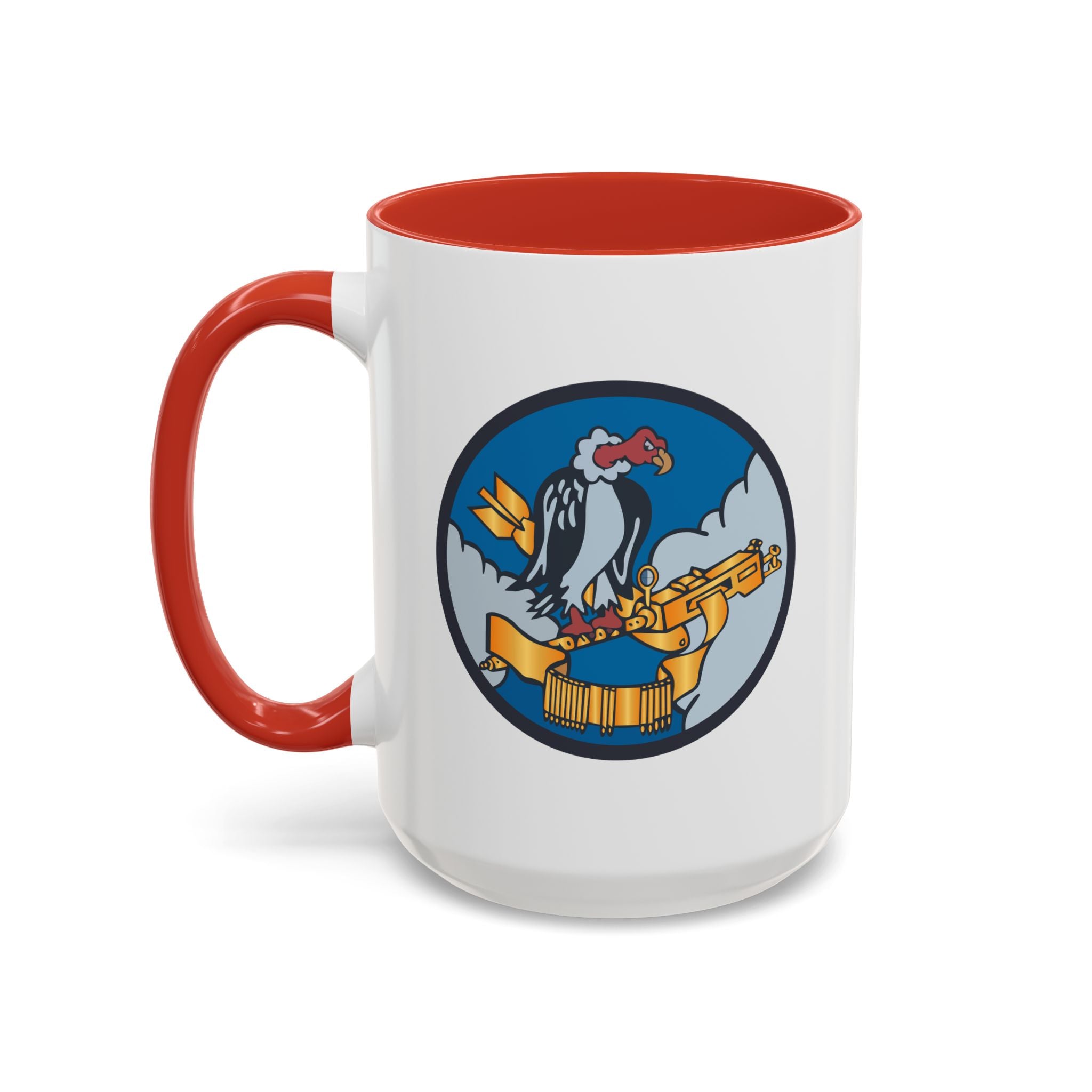 Accent Coffee Mug - AAC - 824th Bomb Squadron, 484th Bomb Group - 15th AAF wo txt X 300