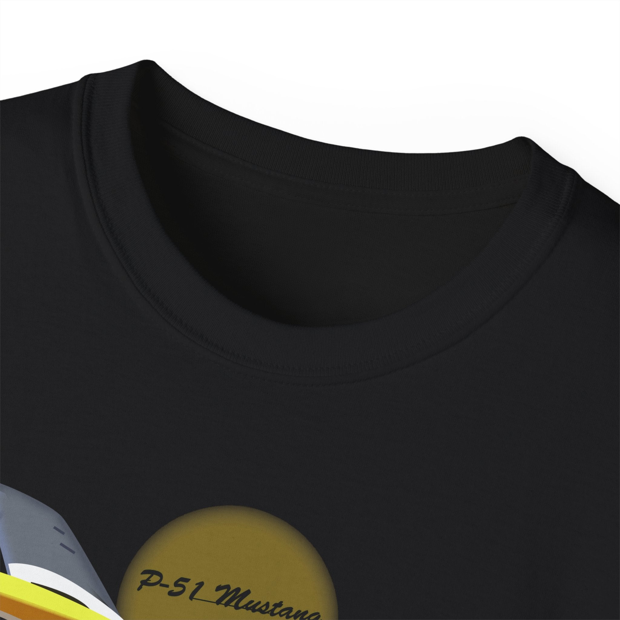 Unisex Ultra Cotton Tee - Army Air Corps P-51 Mustang wo AAC X 300