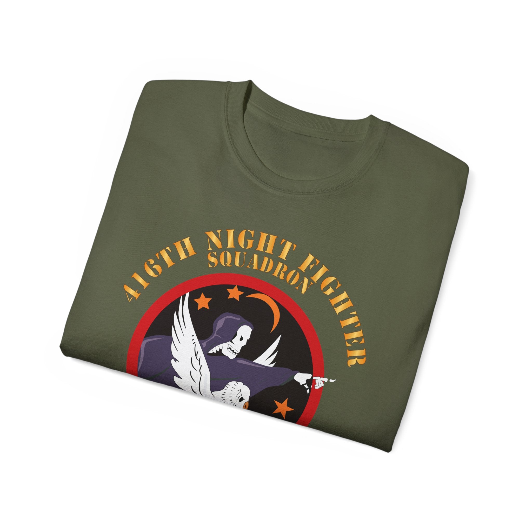 Unisex Ultra Cotton Tee - AAC - 416th Night Fighter Squadron - WWII X 300