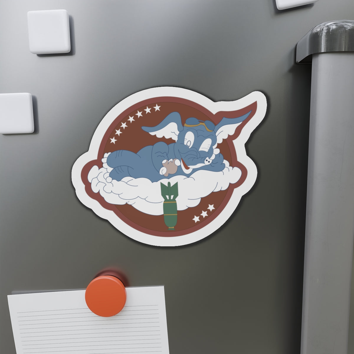 Die-Cut Magnets - AAC - 873rd Bomb Squadron, 498th Bomb Group - 20th AAF wo Txt X 300