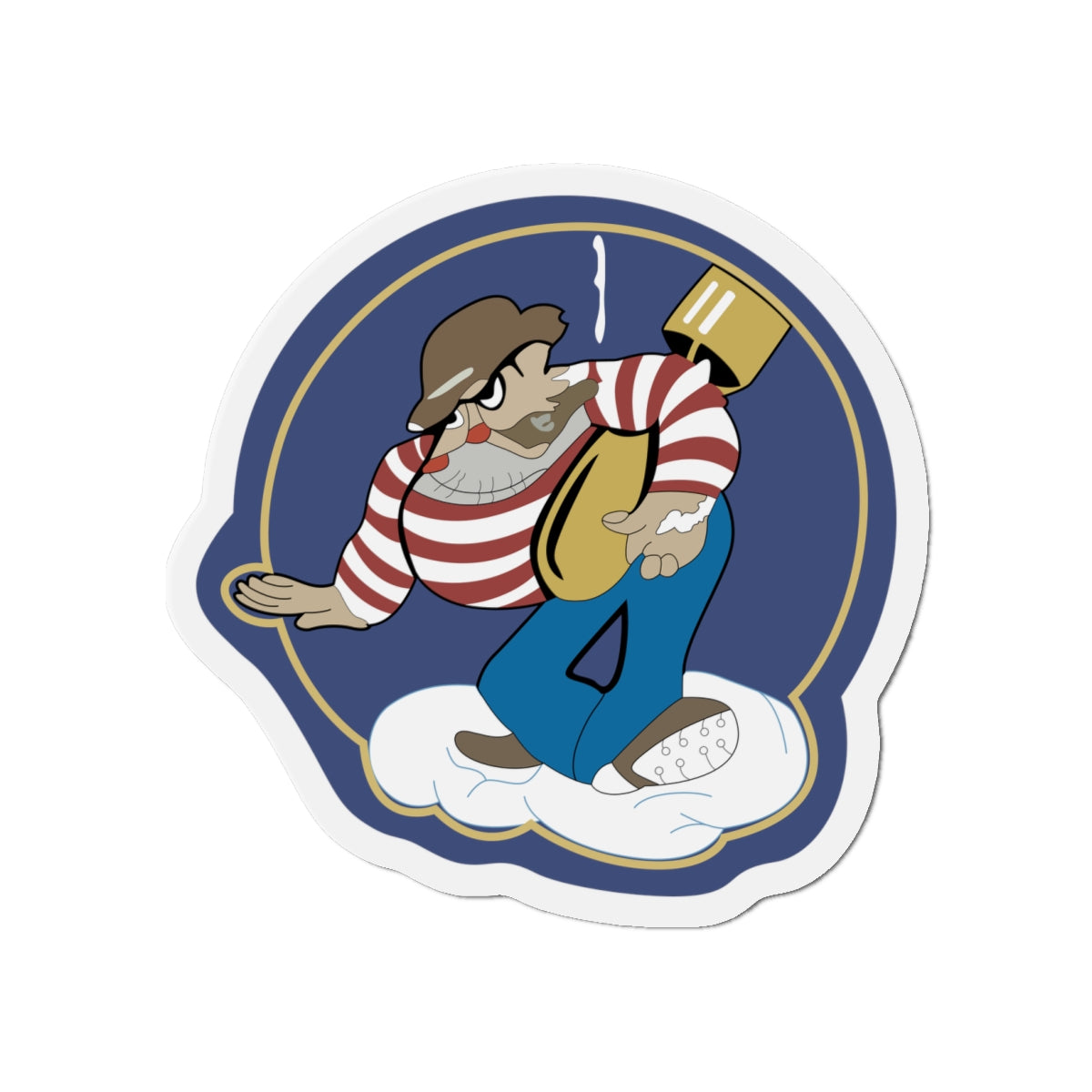 Die-Cut Magnets - AAC - 869th Bomb Squadron, 497th Bomb Group wo Txt X 300