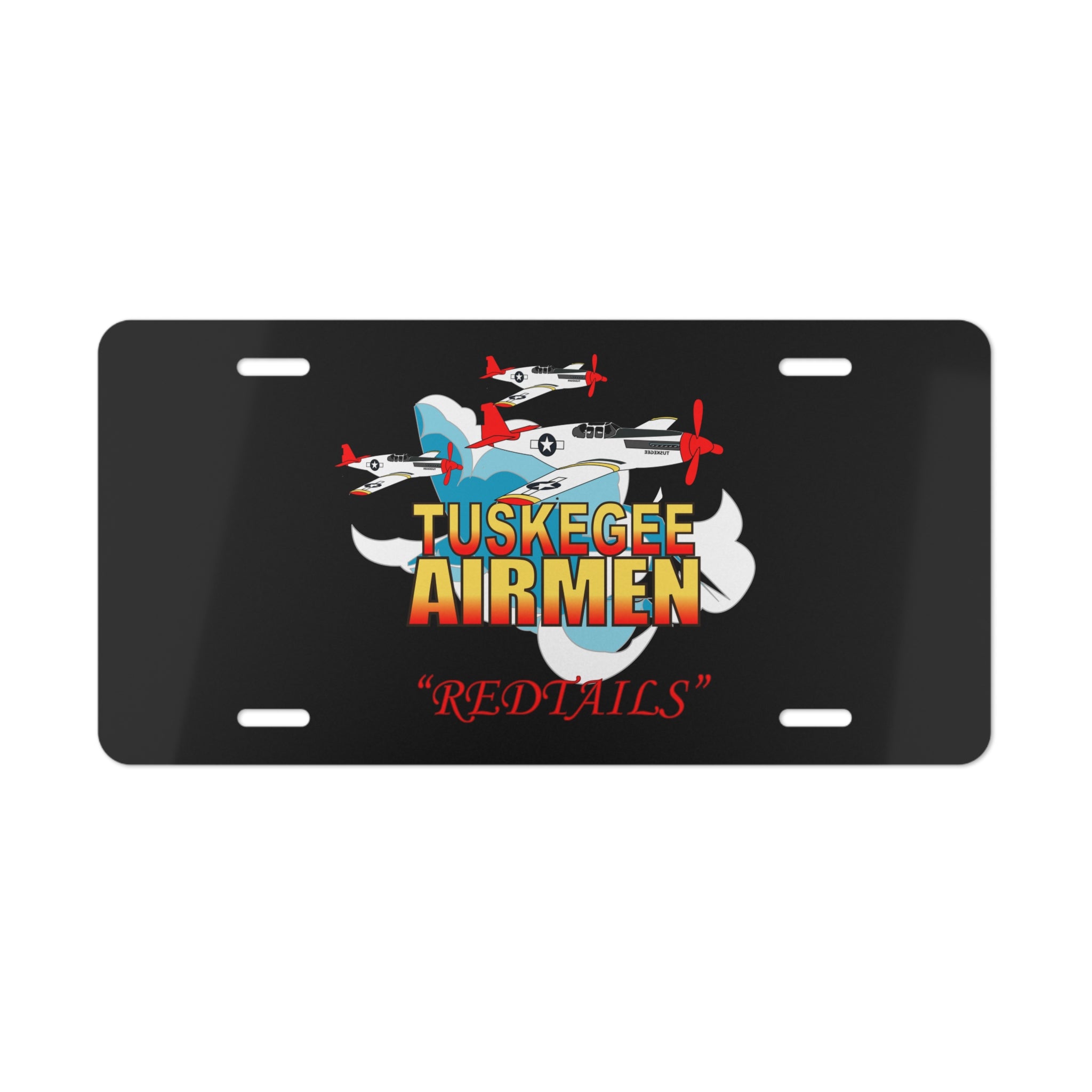 License Plate - Army Air Corp - Tuskegee Airmen - Redtails - 3AC - X 300