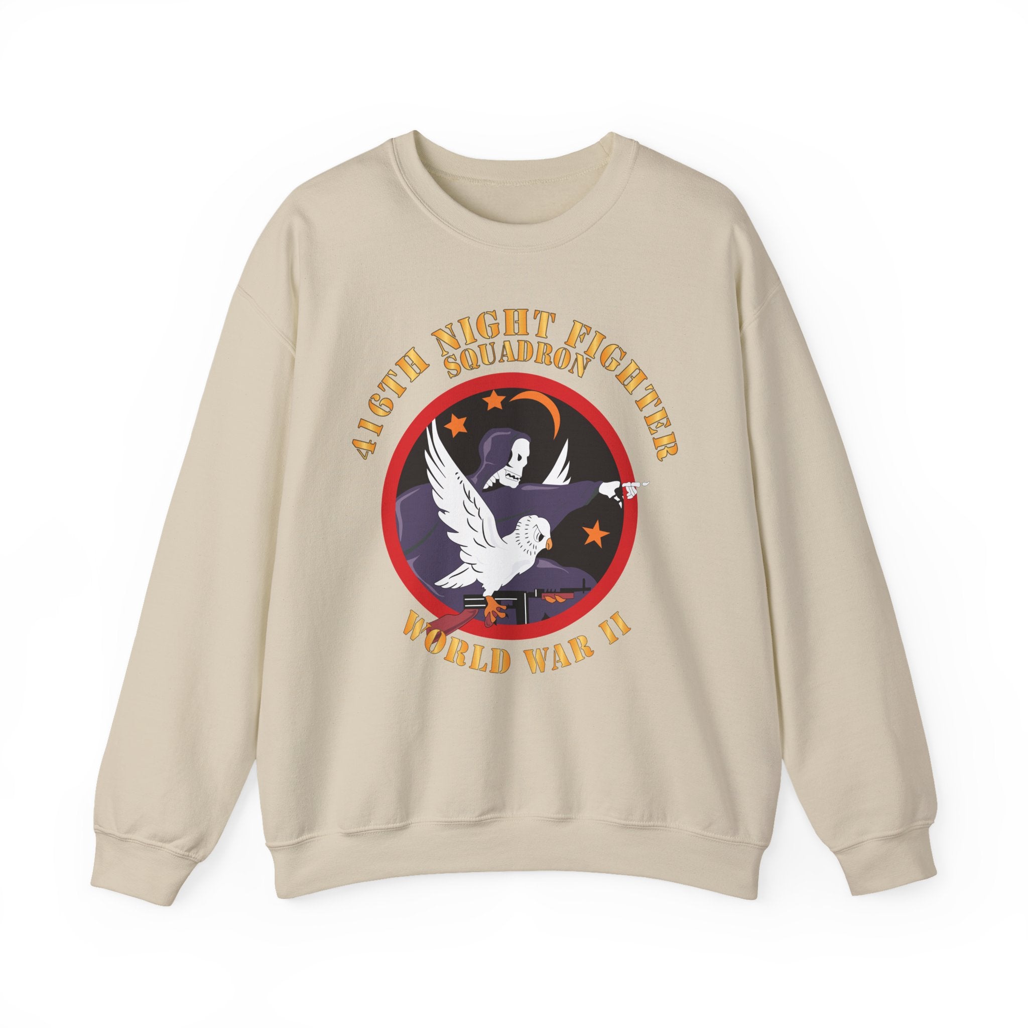 Crewneck Sweatshirt - AAC - 416th Night Fighter Squadron - WWII X 300