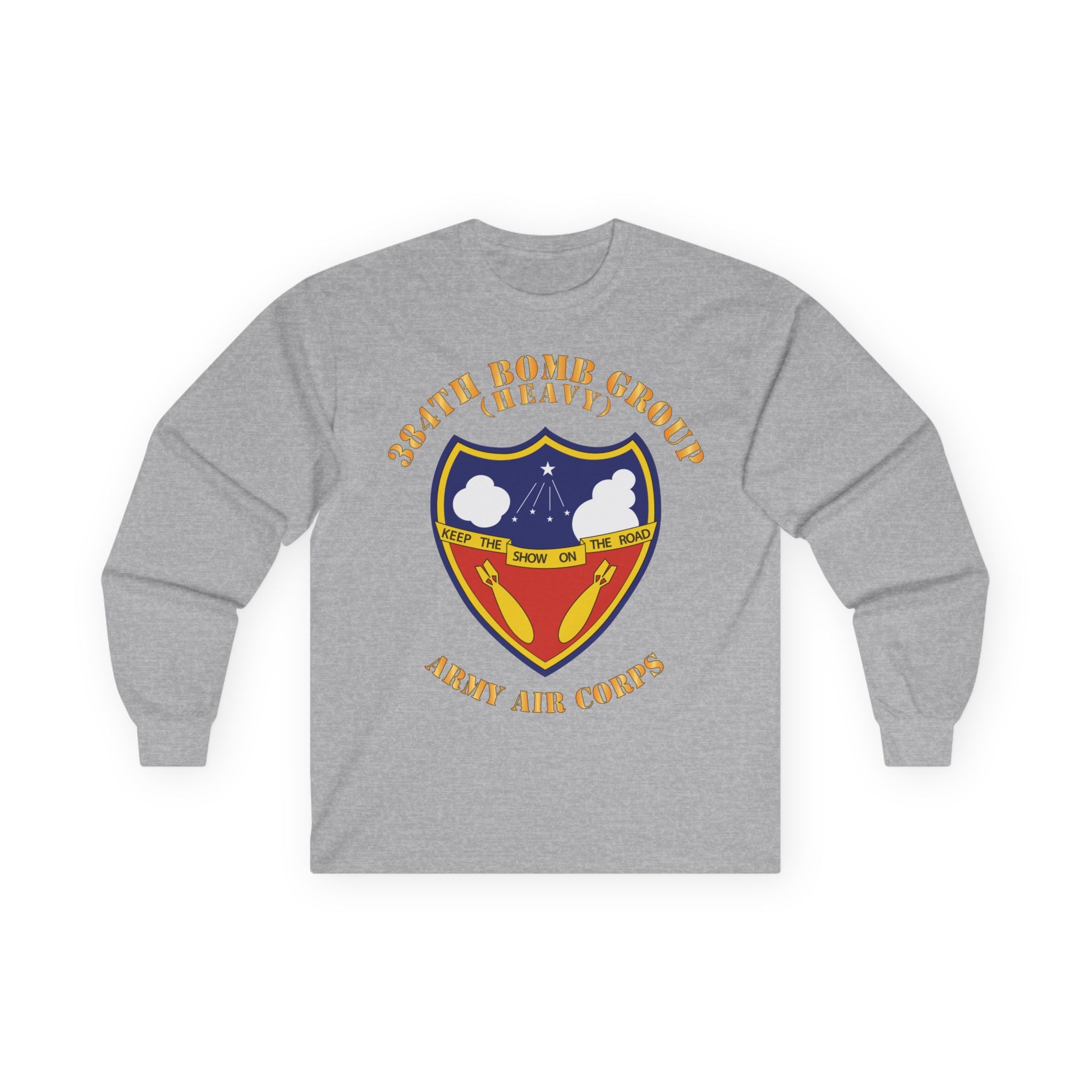 Unisex Long Sleeve Tee - AAC - 384th Bomb Group X 300