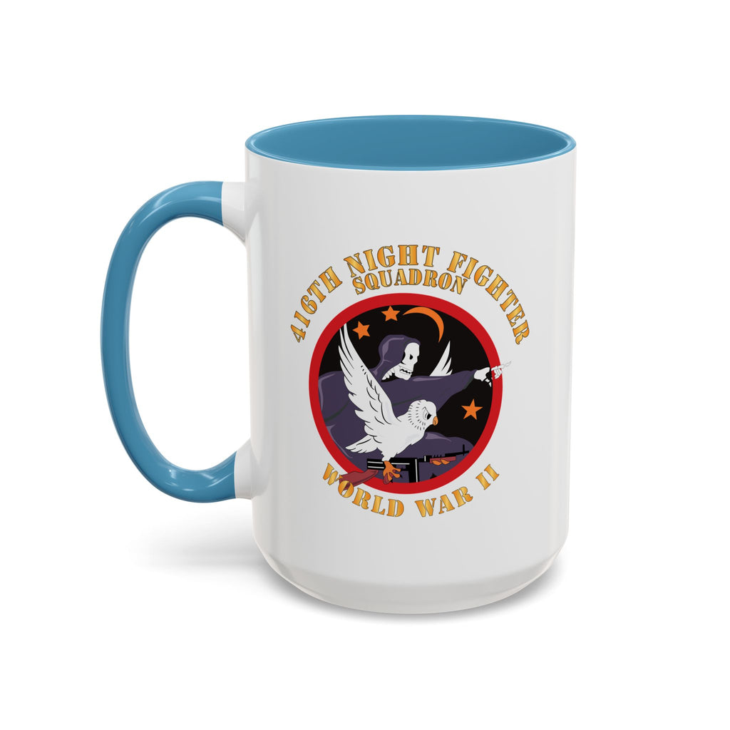 Accent Coffee Mug - AAC - 416th Night Fighter Squadron - WWII X 300