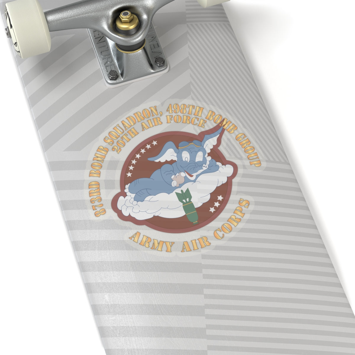 Kiss-Cut Stickers - AAC - 873rd Bomb Squadron, 498th Bomb Group - 20th AAF X 300