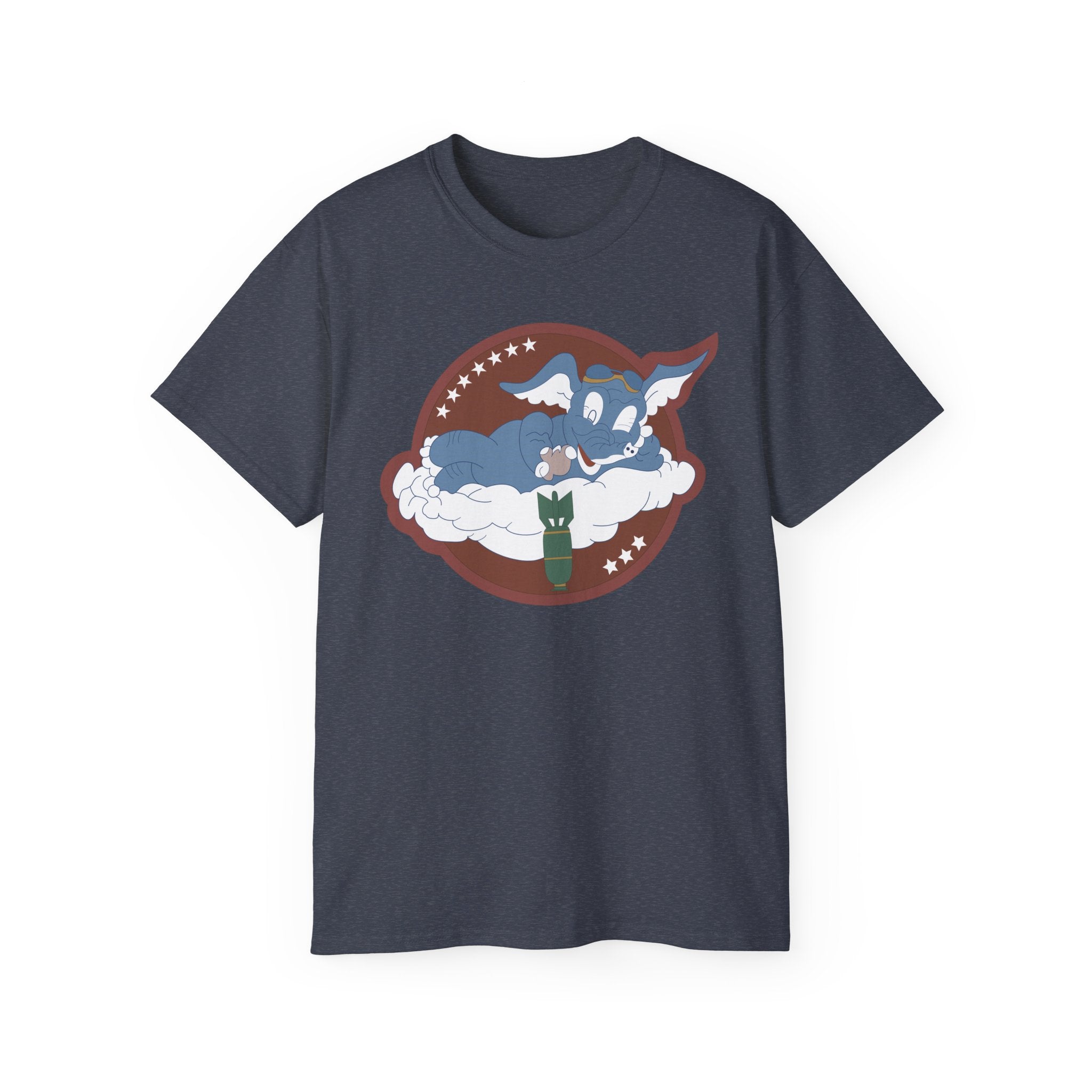 Unisex Ultra Cotton Tee - AAC - 873rd Bomb Squadron, 498th Bomb Group - 20th AAF wo Txt X 300