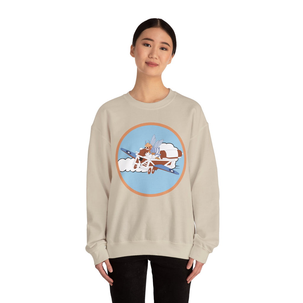 Crewneck Sweatshirt - AAC - 782nd Bomb Squadron, 465th Bomb Group - 15th AF wo Txt X 300