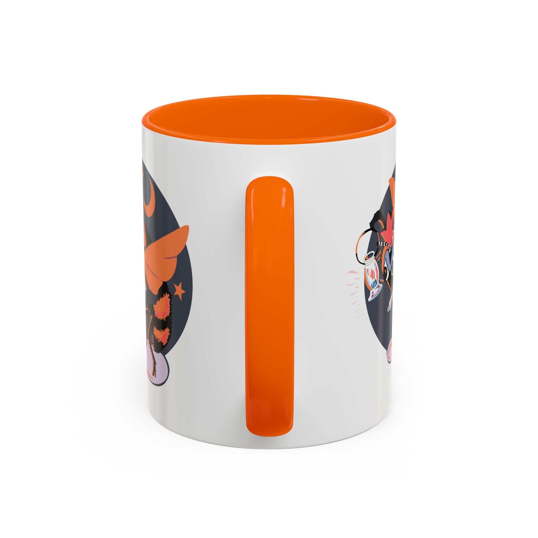 Accent Coffee Mug - AAC - 418th Night Fighter Squadron wo txt X 300