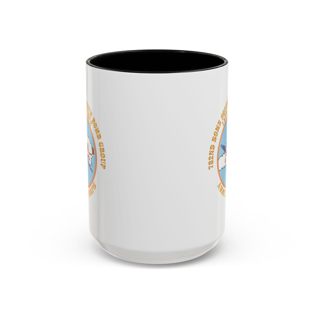 Accent Coffee Mug - AAC - 782nd Bomb Squadron, 465th Bomb Group - 15th AF X 300