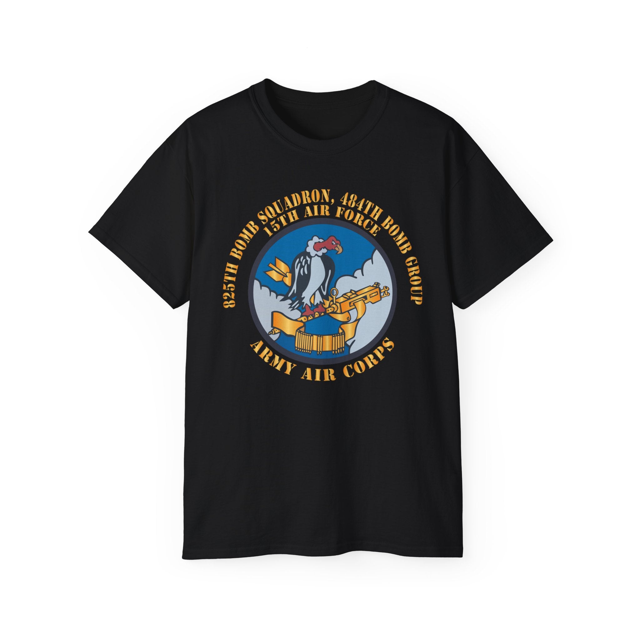 Unisex Ultra Cotton Tee - AAC - 825th Bomb Squadron, 484th Bomb Group - 15th AAF X 300