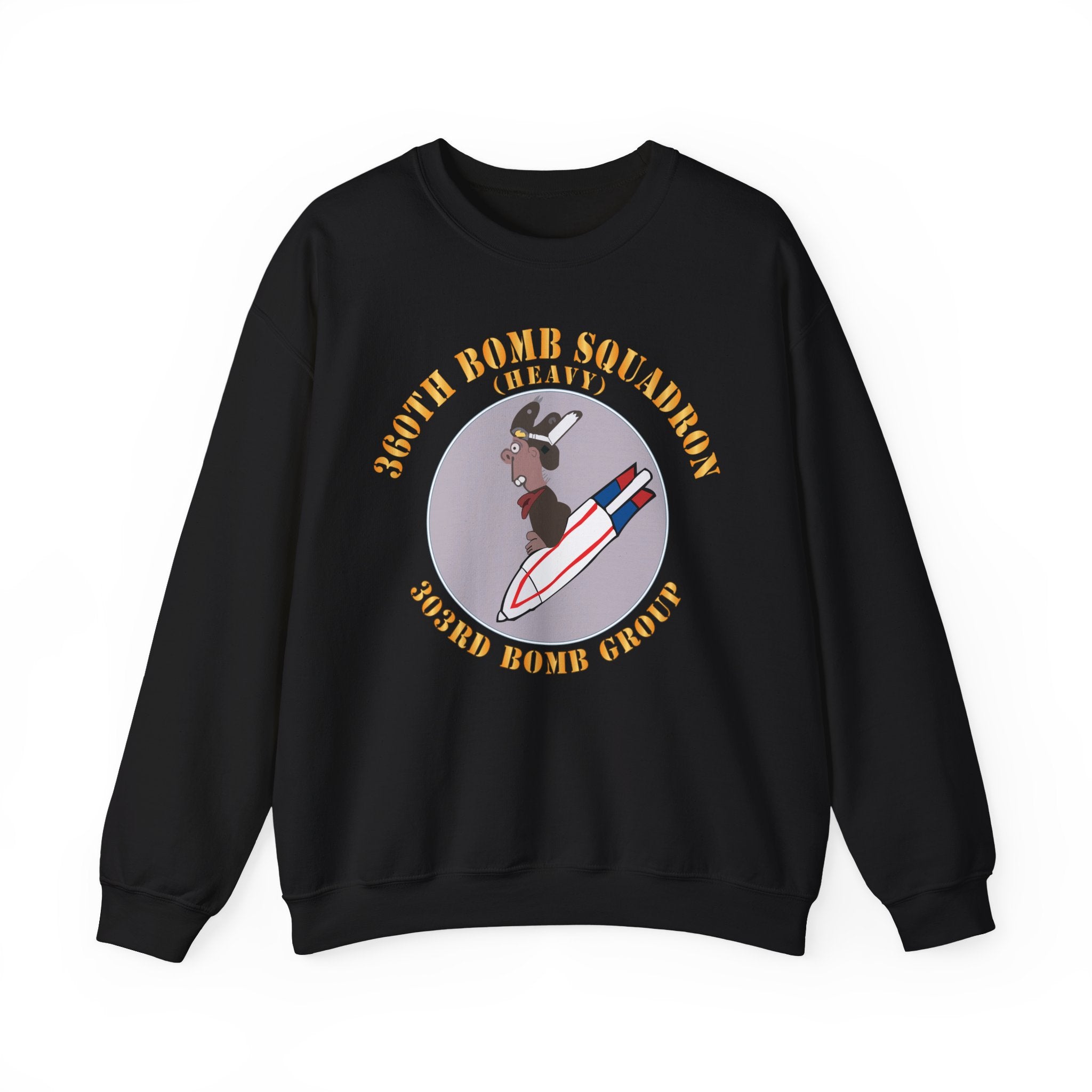 Crewneck Sweatshirt - AAC - 360th Bomb Squadron - 303rd BG - WWII X 300