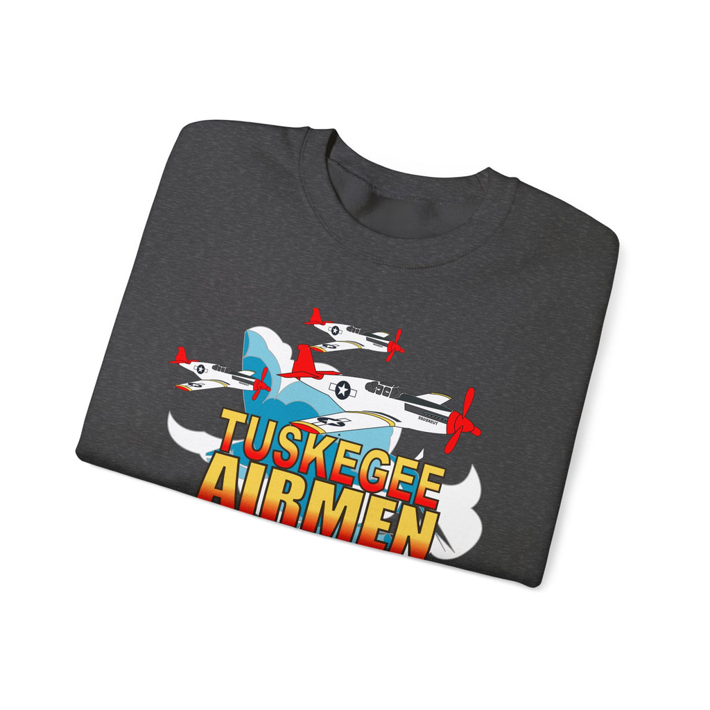 Crewneck Sweatshirt - Army Air Corp - Tuskegee Airmen - Redtails - 3AC - X 300