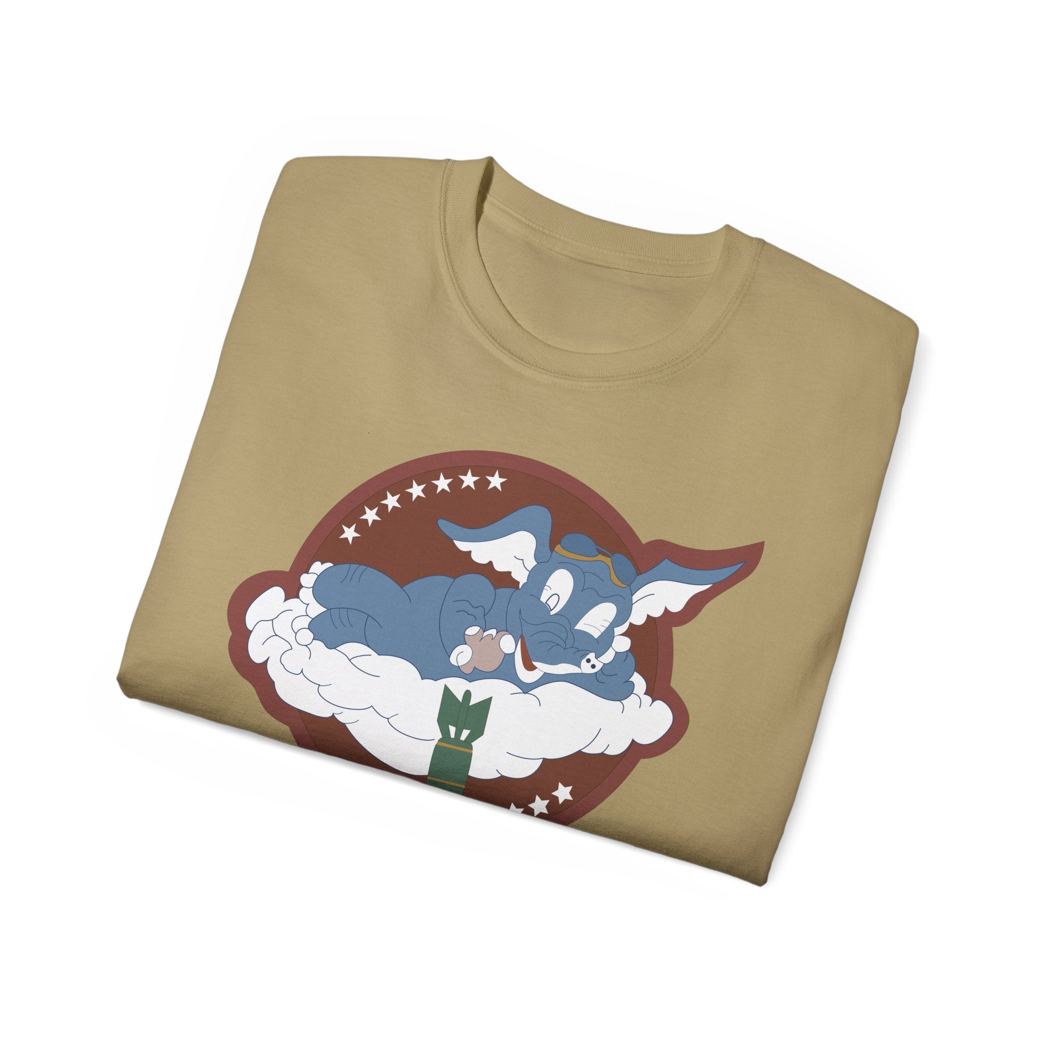 Unisex Ultra Cotton Tee - AAC - 873rd Bomb Squadron, 498th Bomb Group - 20th AAF wo Txt X 300