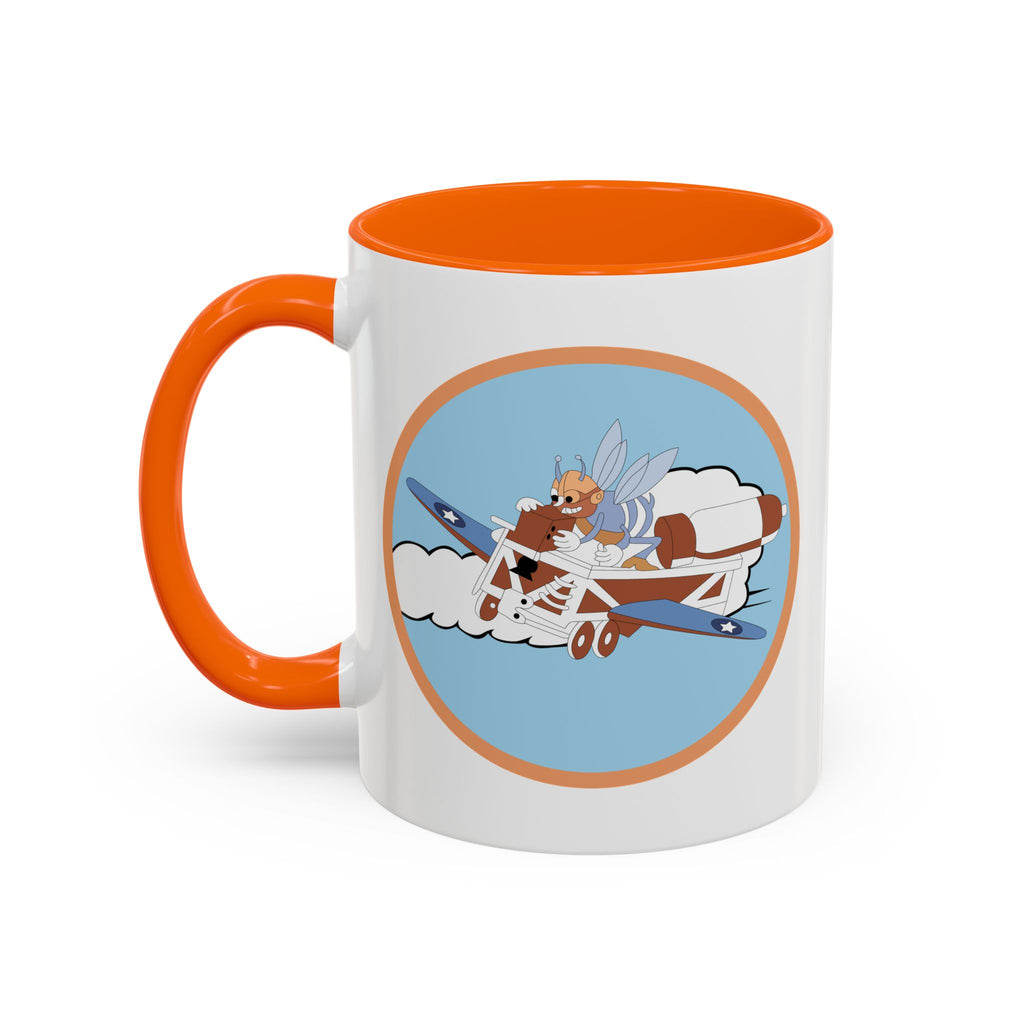 Accent Coffee Mug - AAC - 782nd Bomb Squadron, 465th Bomb Group - 15th AF wo Txt X 300