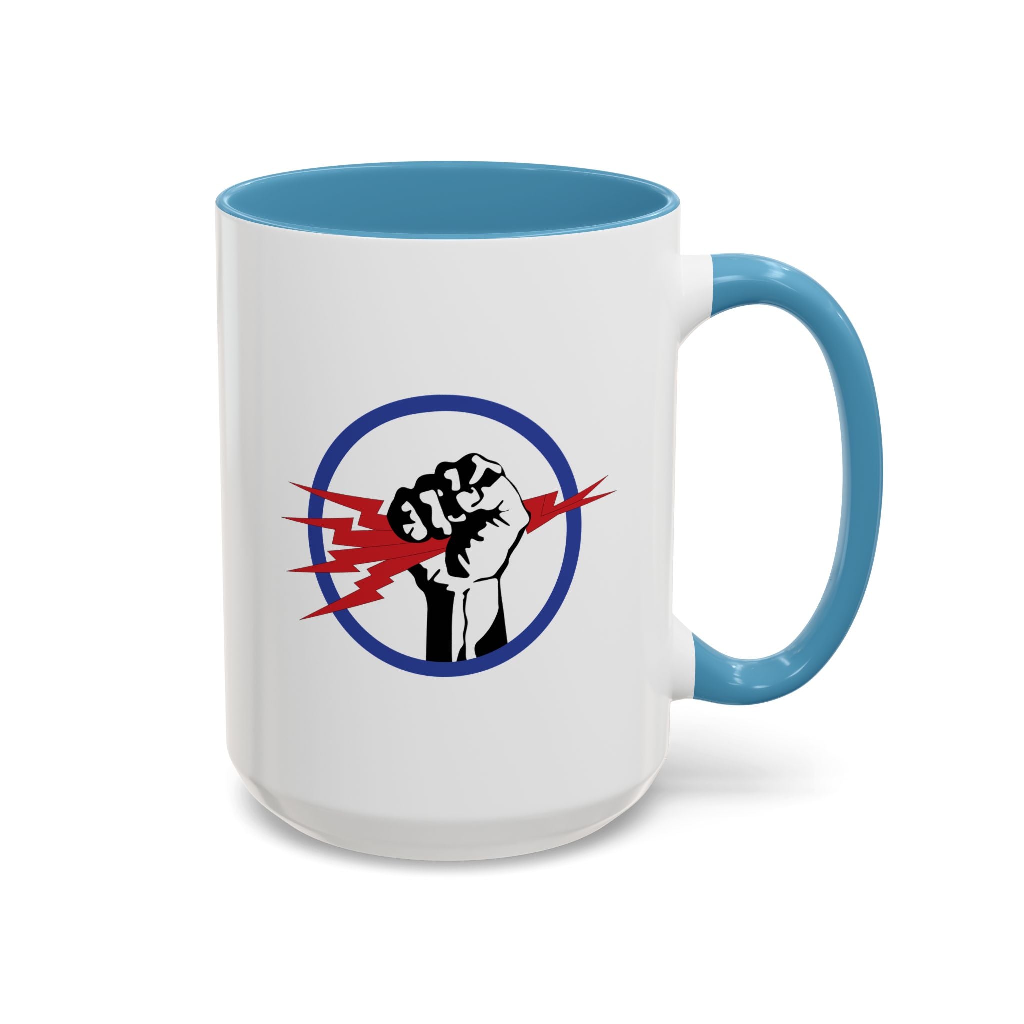 Accent Coffee Mug - AAC - 827th Bomb Squadron, 484th Bomb Group - 15th AAF wo Txt X 300