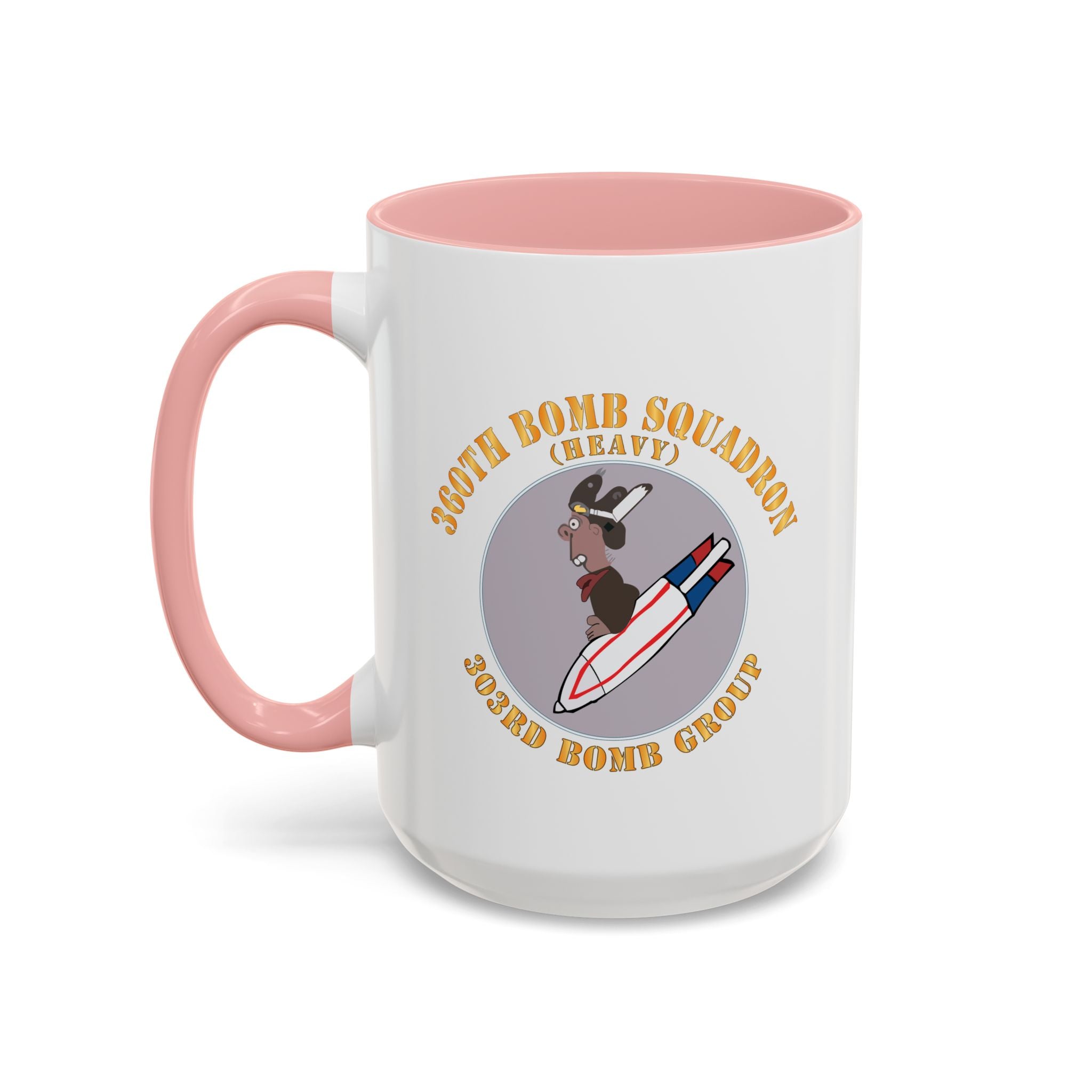 Accent Coffee Mug - AAC - 360th Bomb Squadron - 303rd BG - WWII X 300