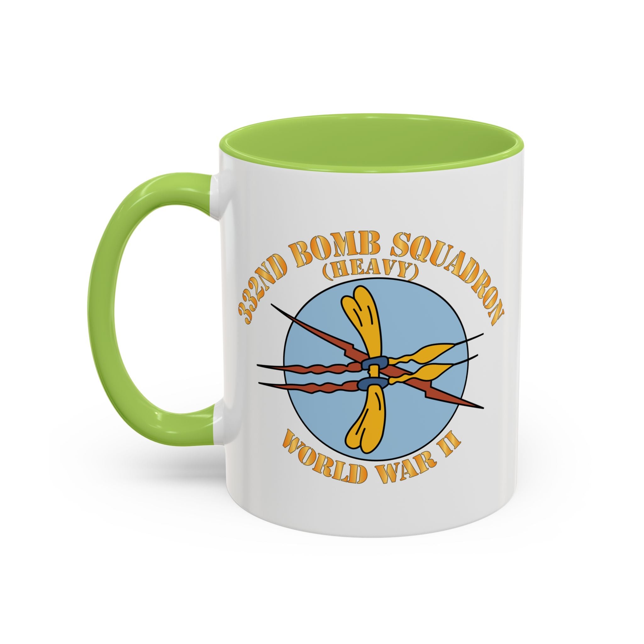 Accent Coffee Mug - AAC - 332nd Bomb Squadron WWII X 300