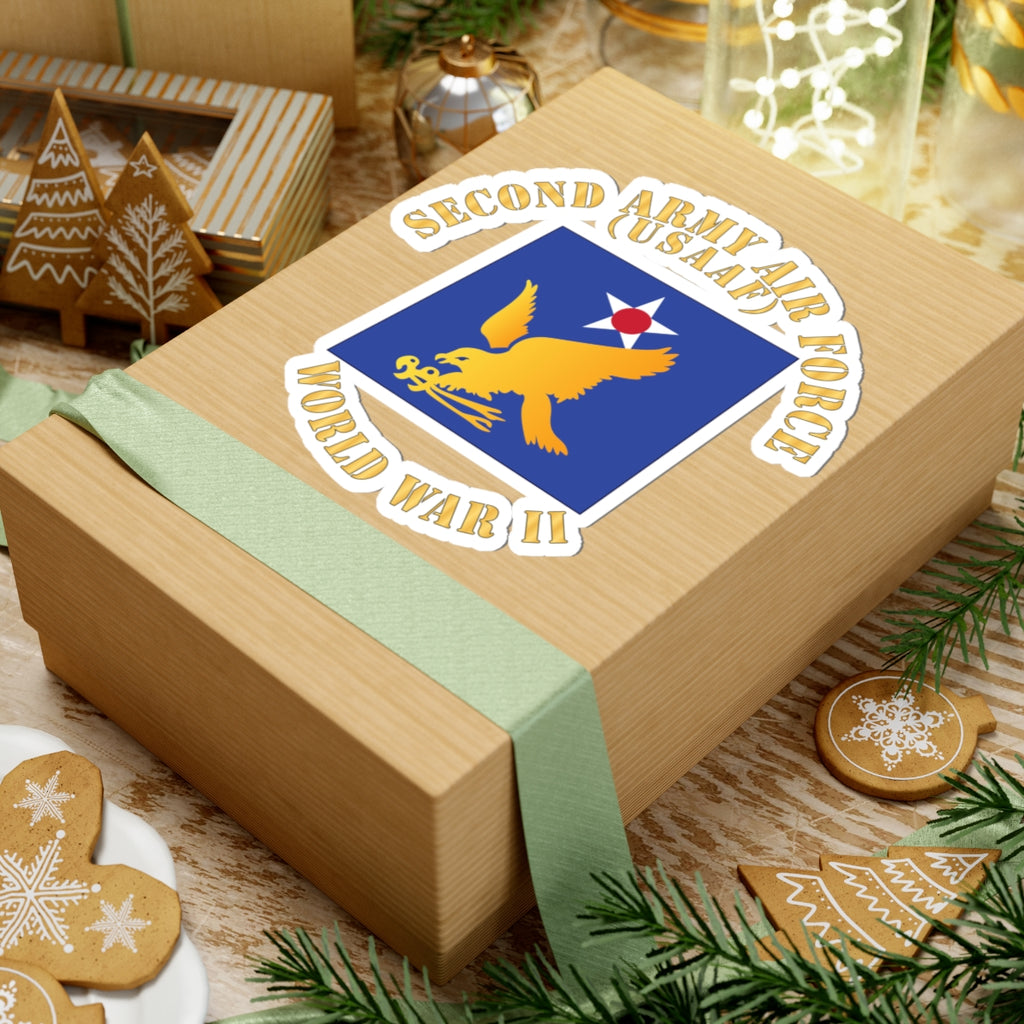 Kiss-Cut Stickers - SSI - AAC - 2nd Air Force - WWII - USAAF x 300