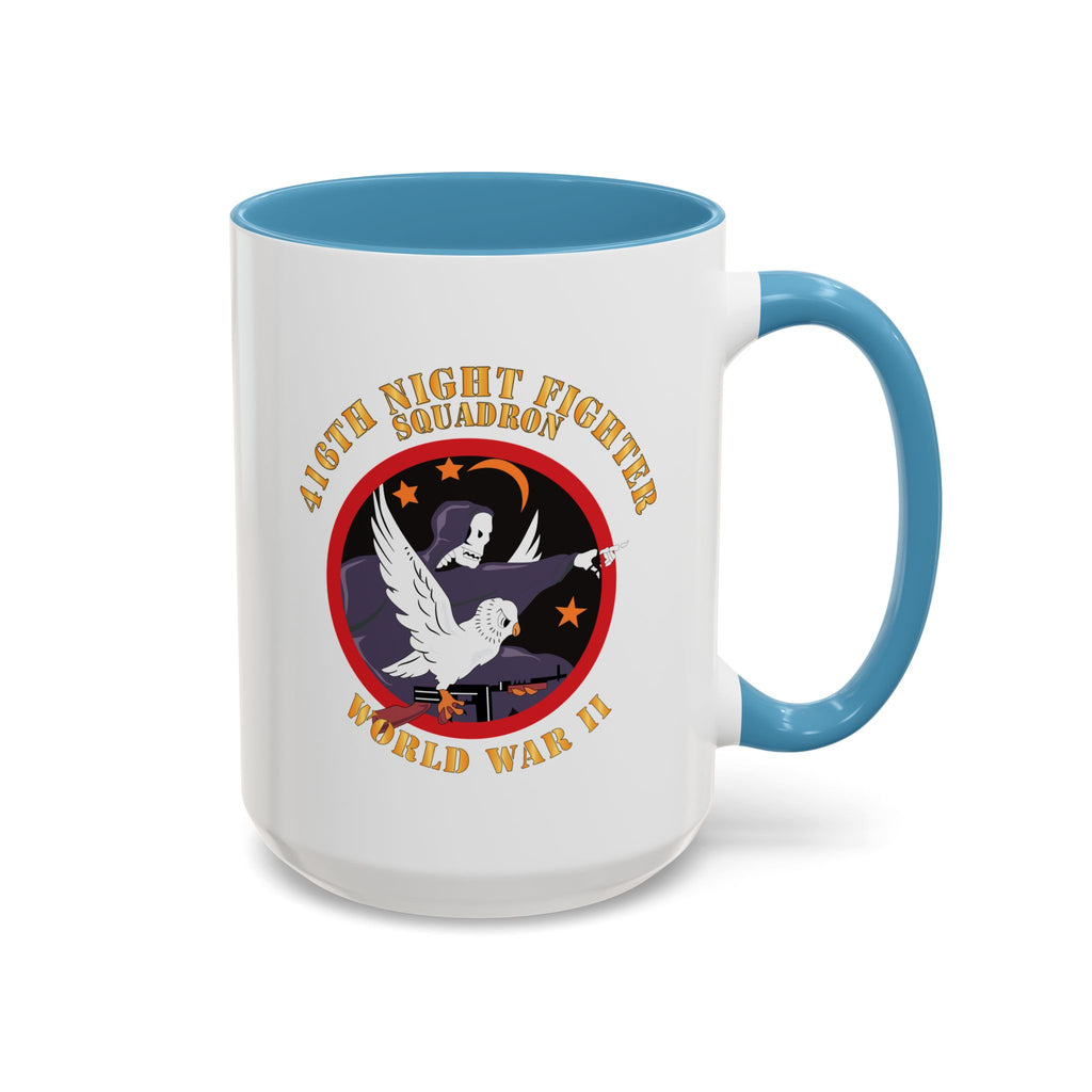 Accent Coffee Mug - AAC - 416th Night Fighter Squadron - WWII X 300