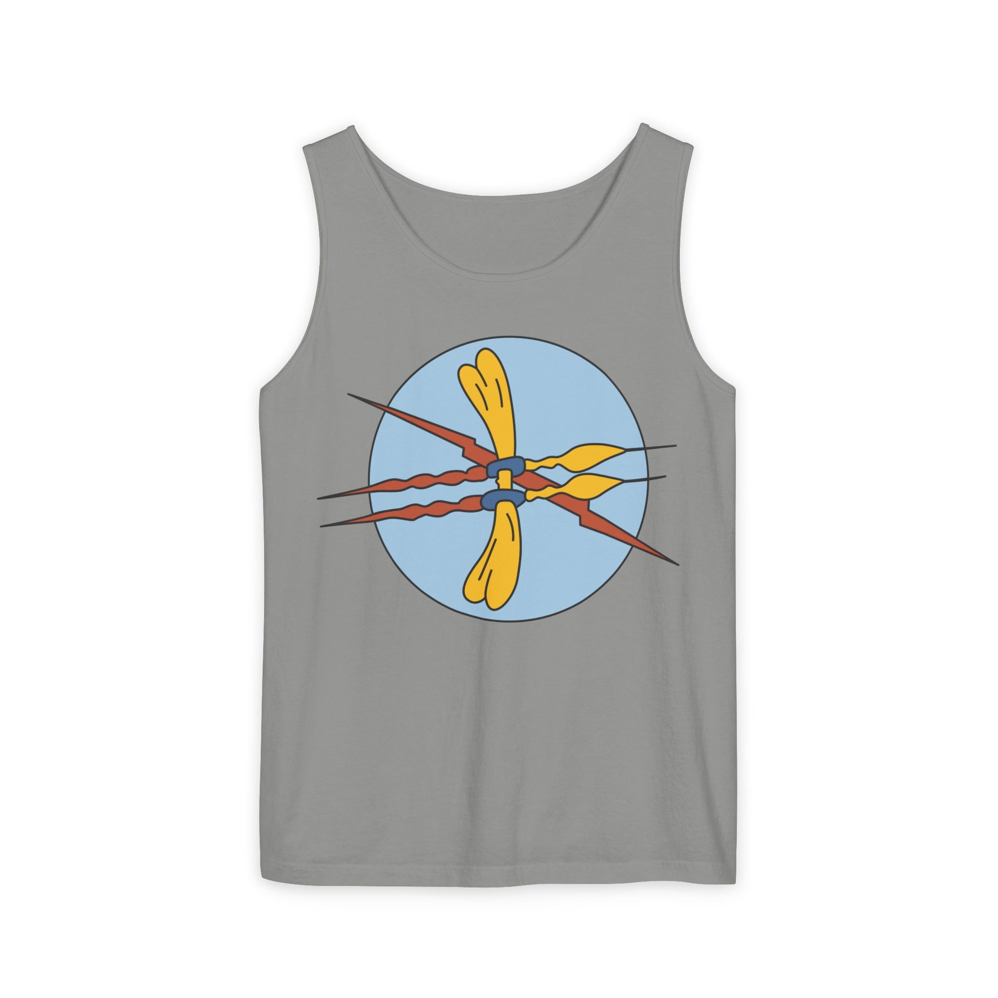 Unisex Garment-Dyed Tank Top - AAC - 332nd Bomb Squadron WWII wo txt X 300