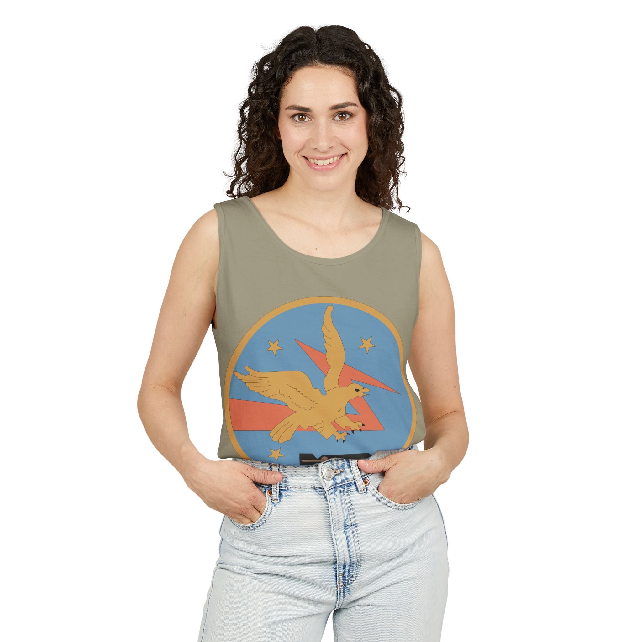 Unisex Garment-Dyed Tank Top - AAC - 526th Bombardment Squadron wo txt X 300