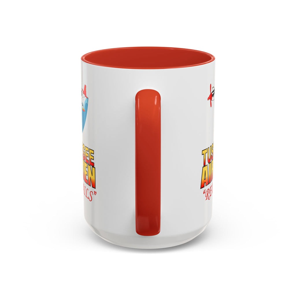 Accent Coffee Mug - Army Air Corp - Tuskegee Airmen - Redtails - AC - X 300