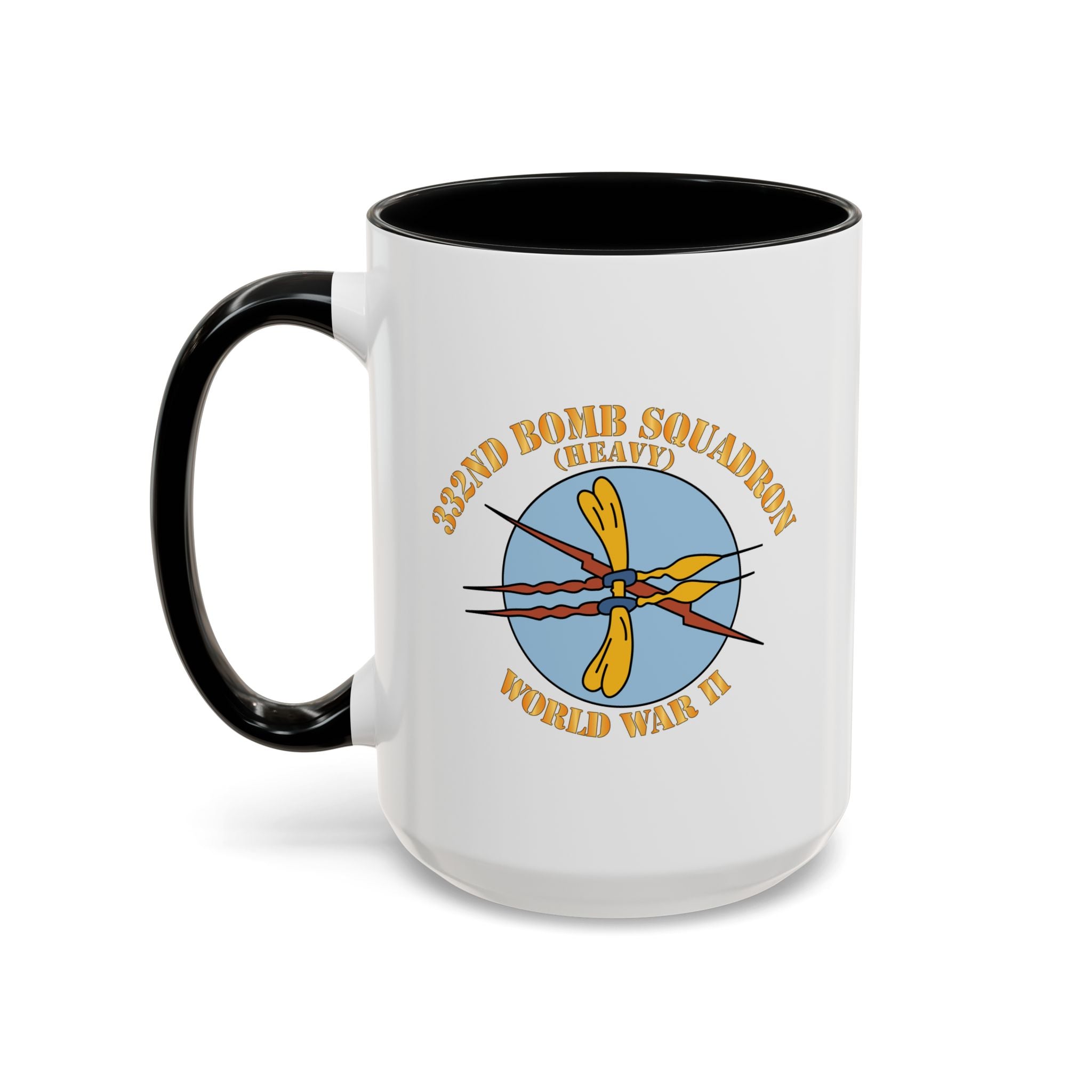 Accent Coffee Mug - AAC - 332nd Bomb Squadron WWII X 300