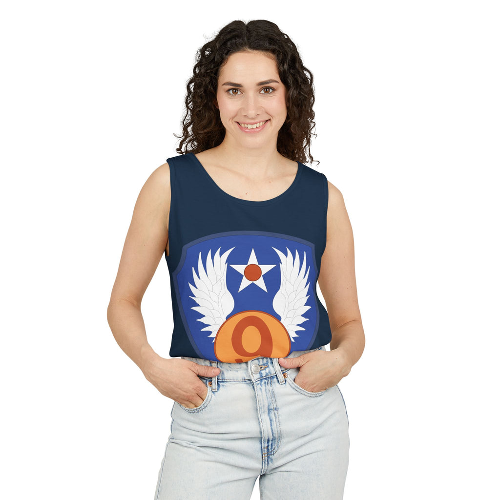 Unisex Garment-Dyed Tank Top - AAC - SSI - 9th Air Force wo Txt X 300
