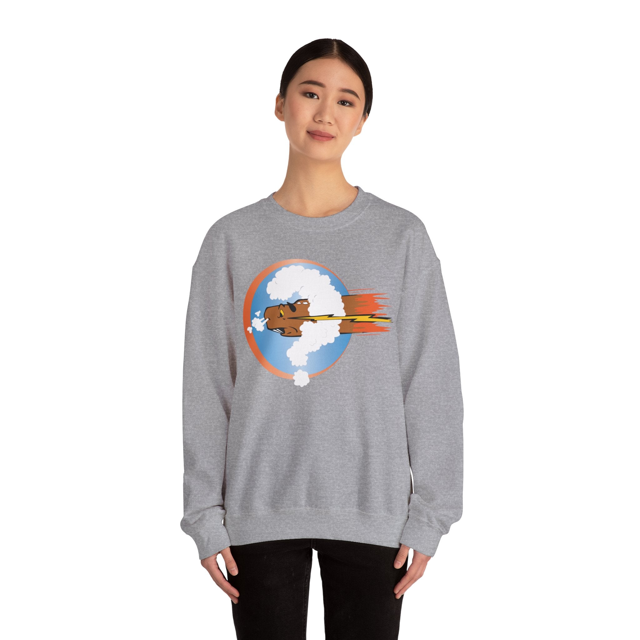 Crewneck Sweatshirt - AAC - 754th Bombardment Squadron, 458th Bomb Group, England X 300
