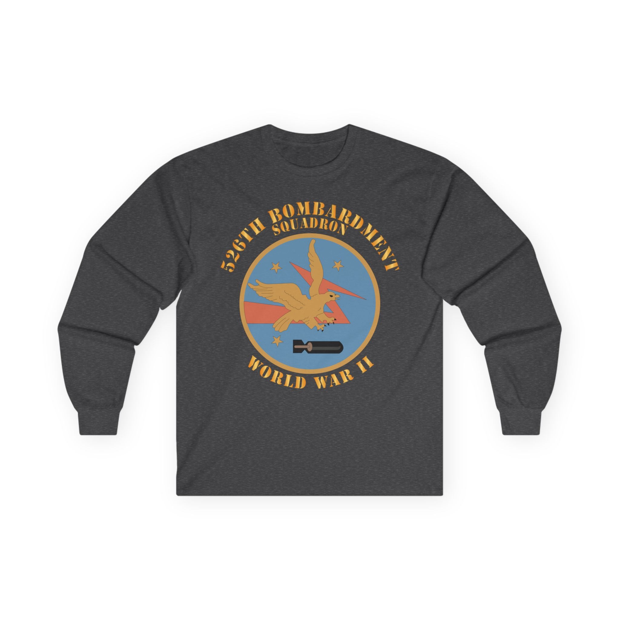 Unisex Long Sleeve Tee - AAC - 526th Bombardment Squadron - WWII X 300
