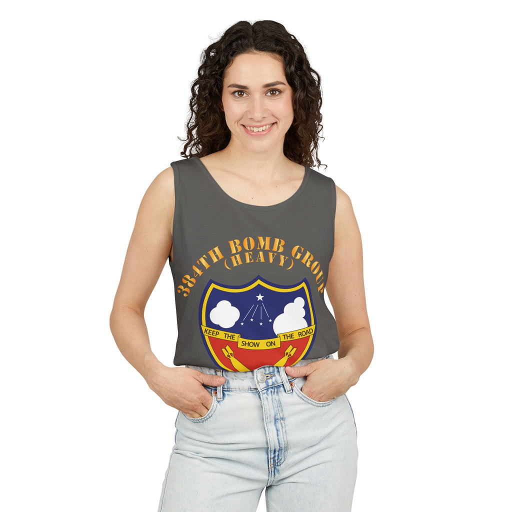 Unisex Garment-Dyed Tank Top - AAC - 384th Bomb Group X 300
