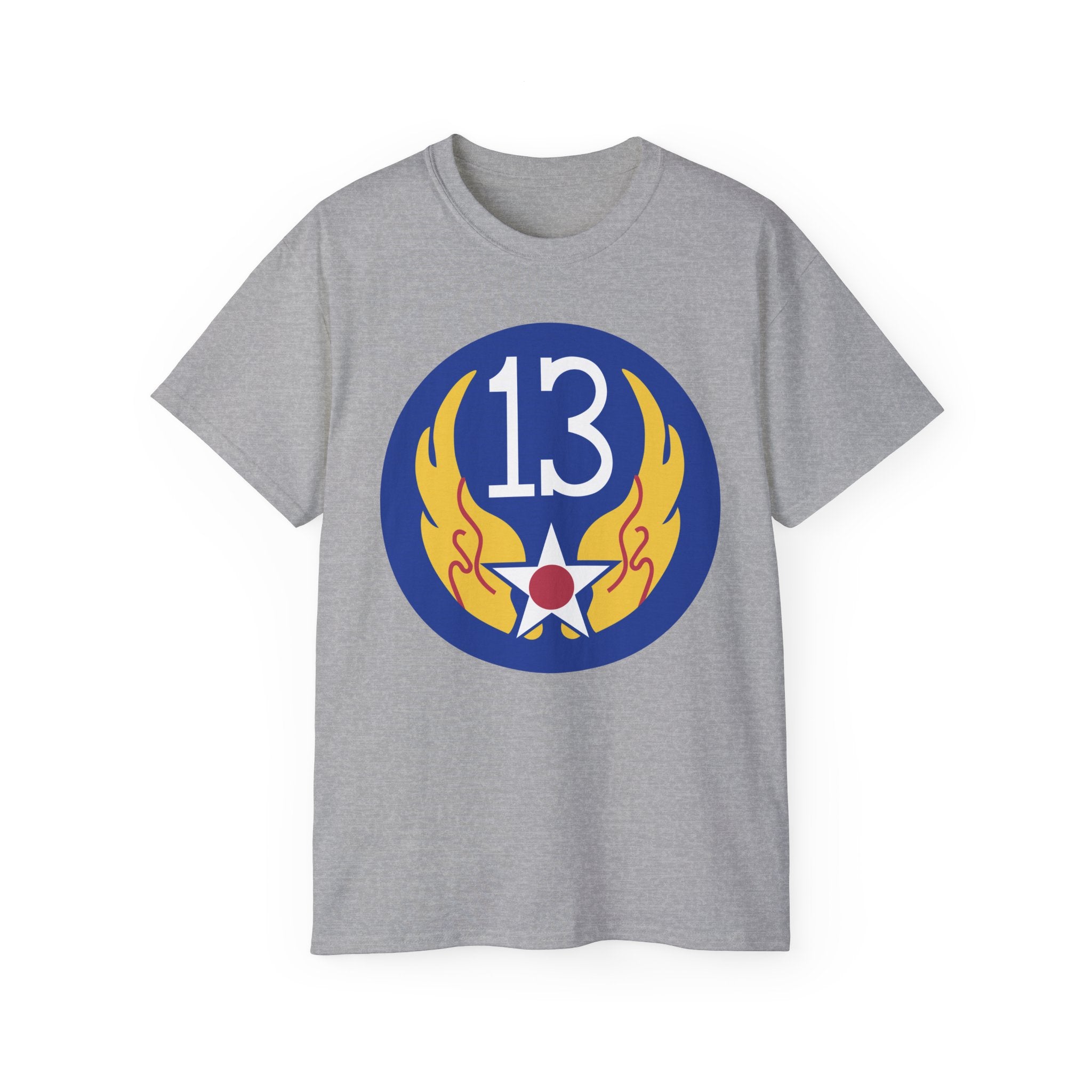 Unisex Ultra Cotton Tee - AAC - SSI - 13th Air Force wo Txt X 300