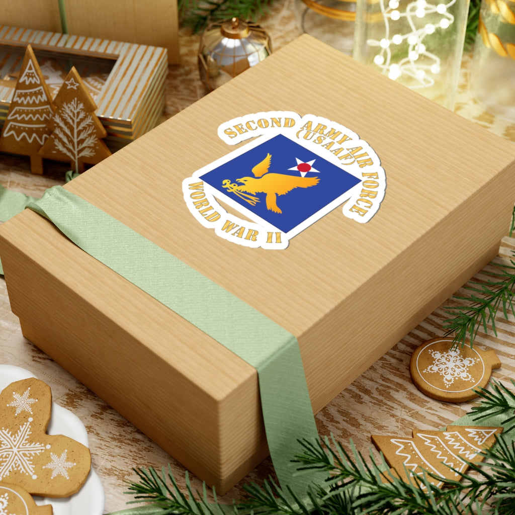 Kiss-Cut Stickers - SSI - AAC - 2nd Air Force - WWII - USAAF x 300