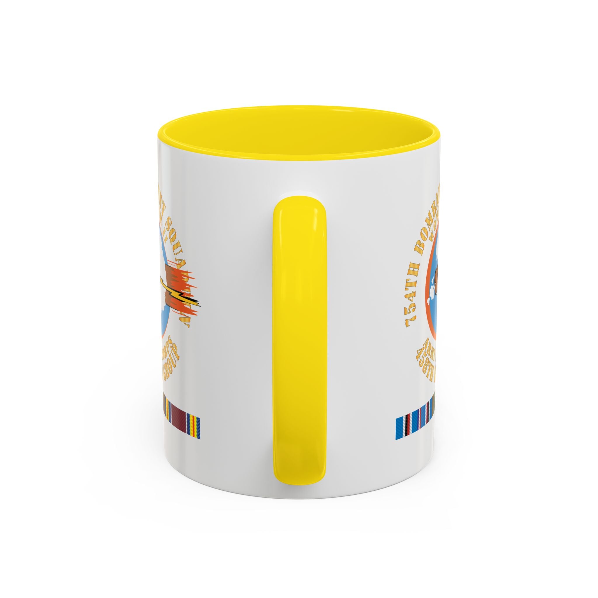 Accent Coffee Mug - AAC - 754th Bombardment Squadron - 458th Bomb Group - WWII w EUR SVC X 300