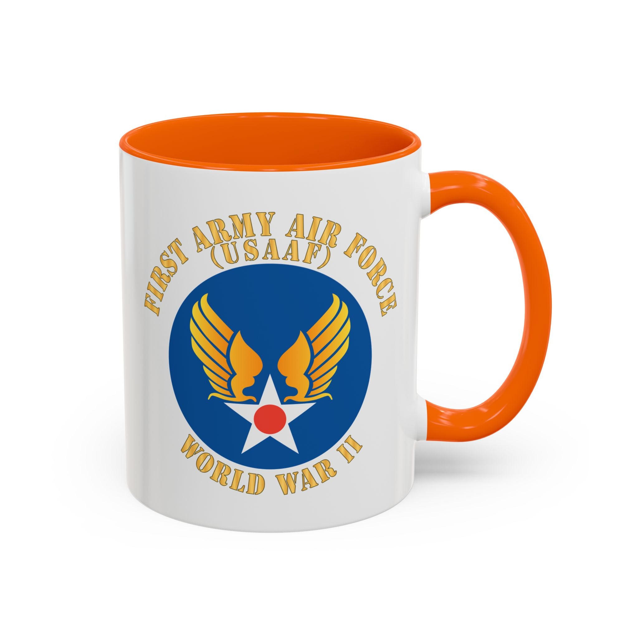 Accent Coffee Mug - SSI - AAC - 1st Army Air Force - WWII - USAAF x 300