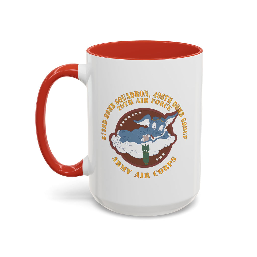 Accent Coffee Mug - AAC - 873rd Bomb Squadron, 498th Bomb Group - 20th AAF X 300