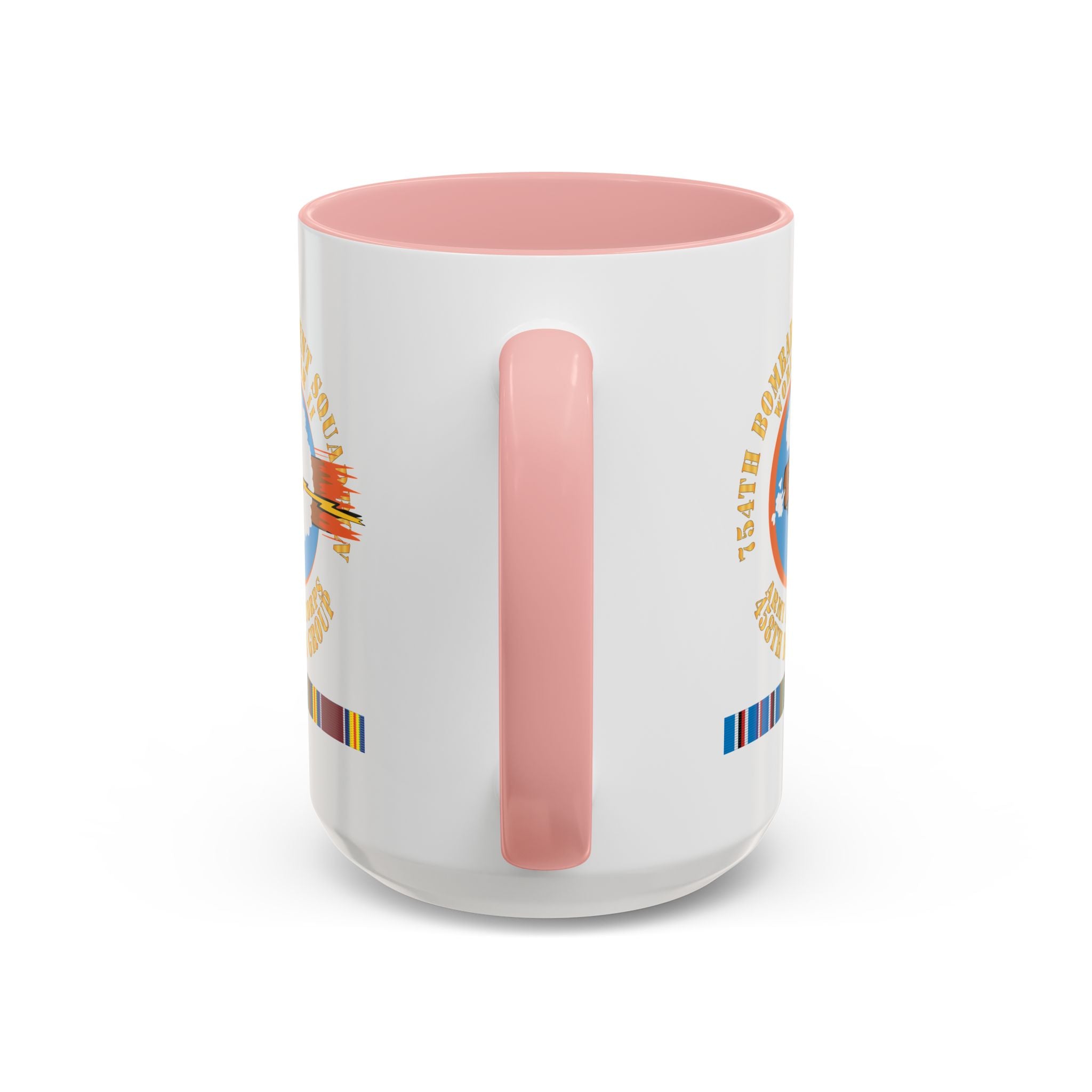 Accent Coffee Mug - AAC - 754th Bombardment Squadron - 458th Bomb Group - WWII w EUR SVC X 300