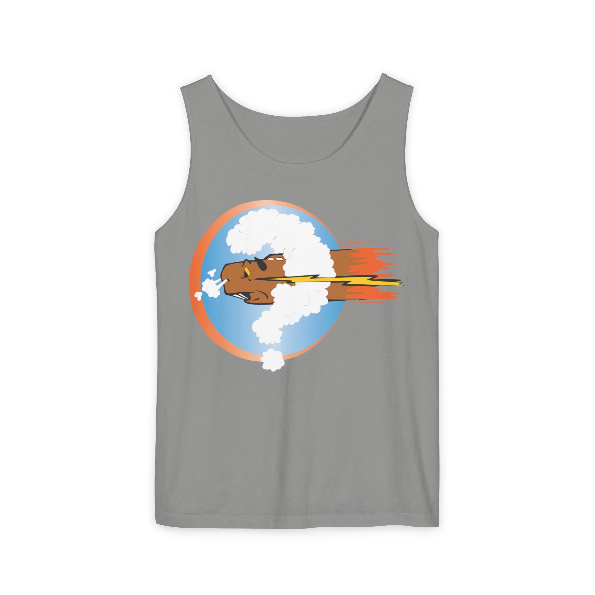 Unisex Garment-Dyed Tank Top - AAC - 754th Bombardment Squadron, 458th Bomb Group, England X 300