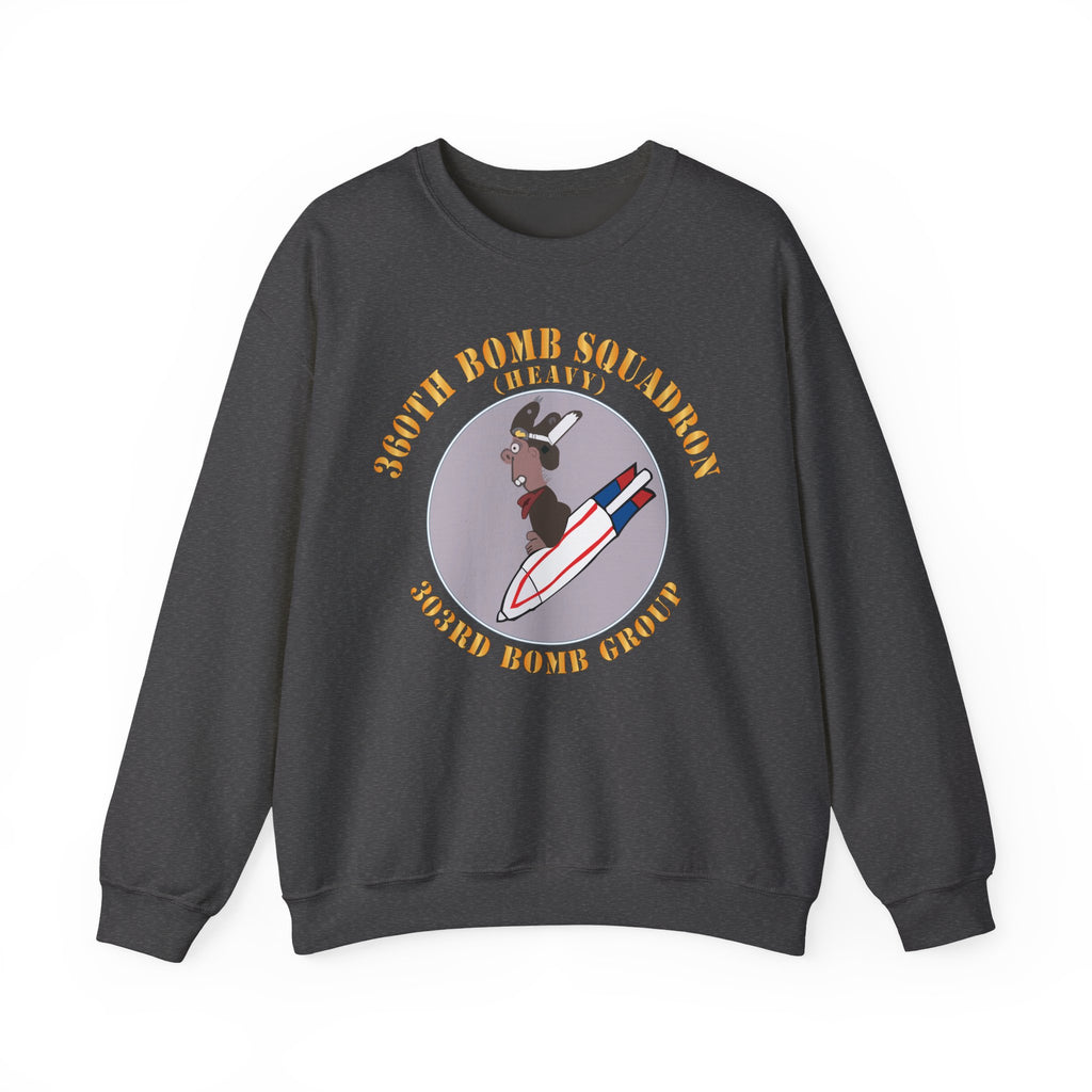 Crewneck Sweatshirt - AAC - 360th Bomb Squadron - 303rd BG - WWII X 300