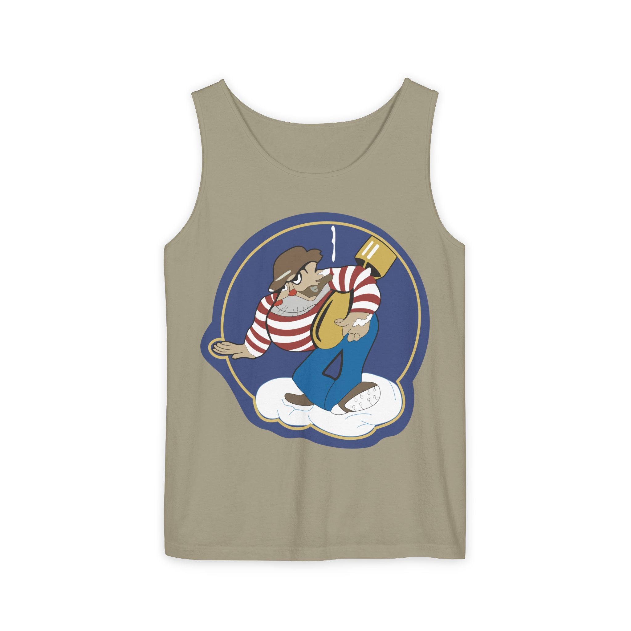 Unisex Garment-Dyed Tank Top - AAC - 869th Bomb Squadron, 497th Bomb Group wo Txt X 300
