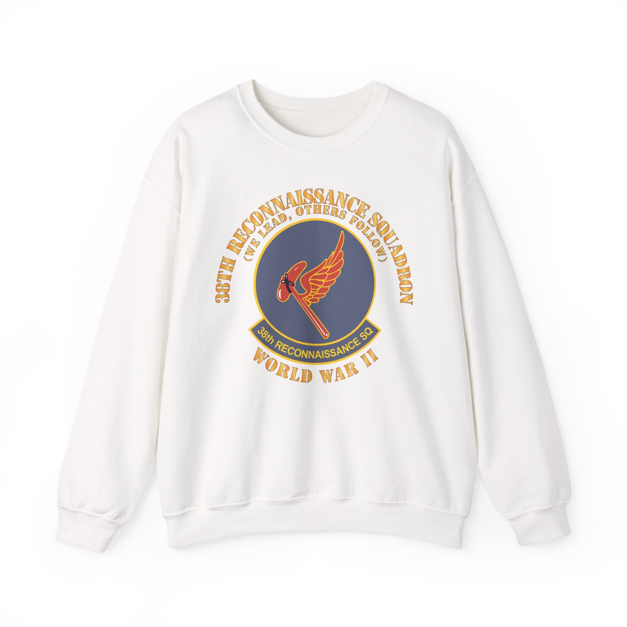 Crewneck Sweatshirt - AAC - 38th Reconnaissance Squadron - WWII X 300
