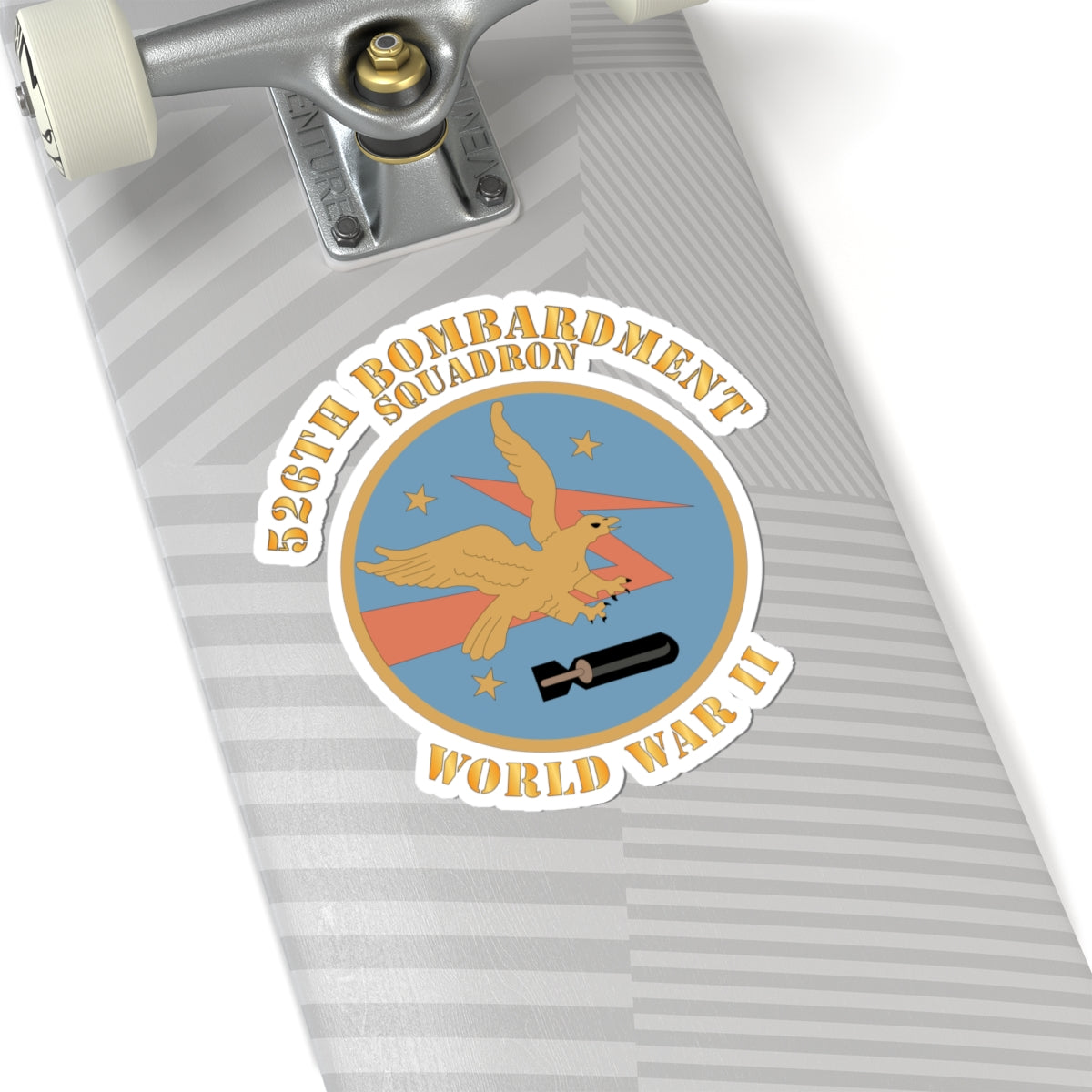 Kiss-Cut Stickers - AAC - 526th Bombardment Squadron - WWII X 300