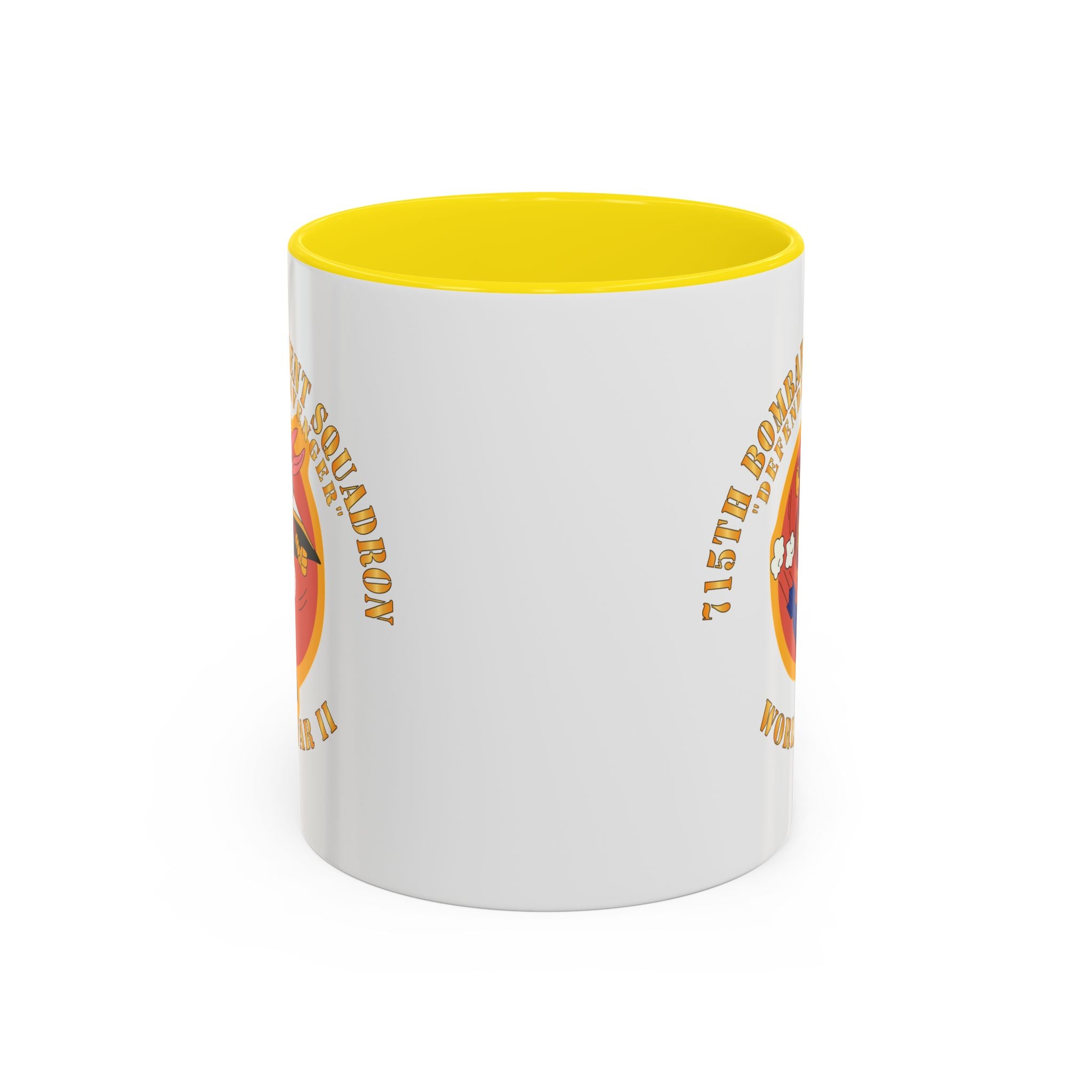 Accent Coffee Mug - ACC - 715th  Bombardment Squadron - Defender, Avenger - World War II X 300