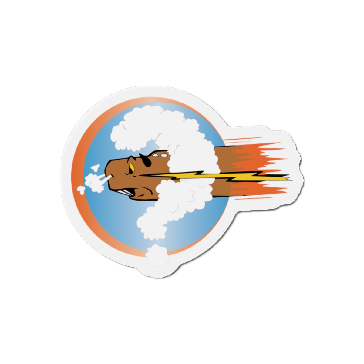 Die-Cut Magnets - AAC - 754th Bombardment Squadron, 458th Bomb Group, England X 300