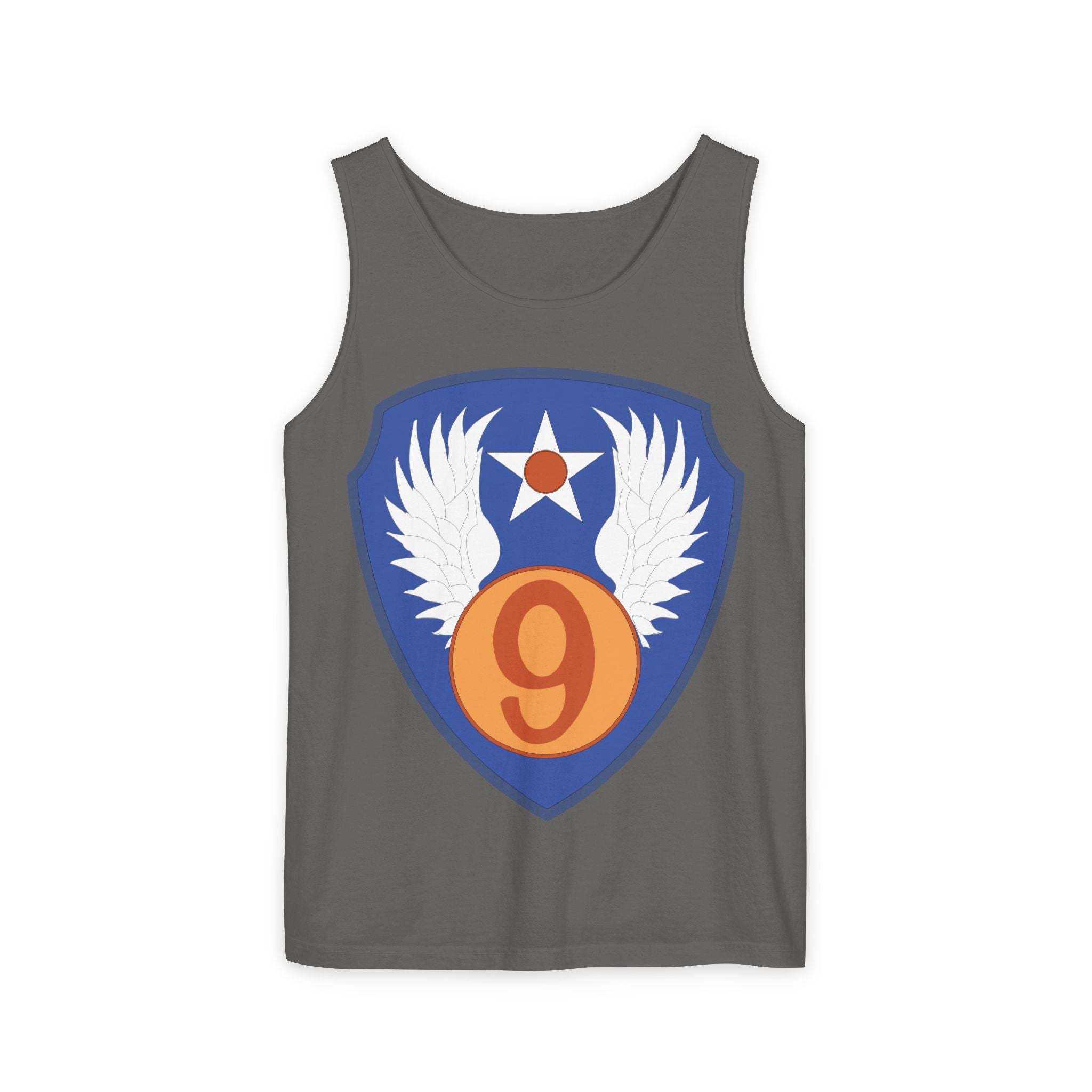 Unisex Garment-Dyed Tank Top - AAC - SSI - 9th Air Force wo Txt X 300