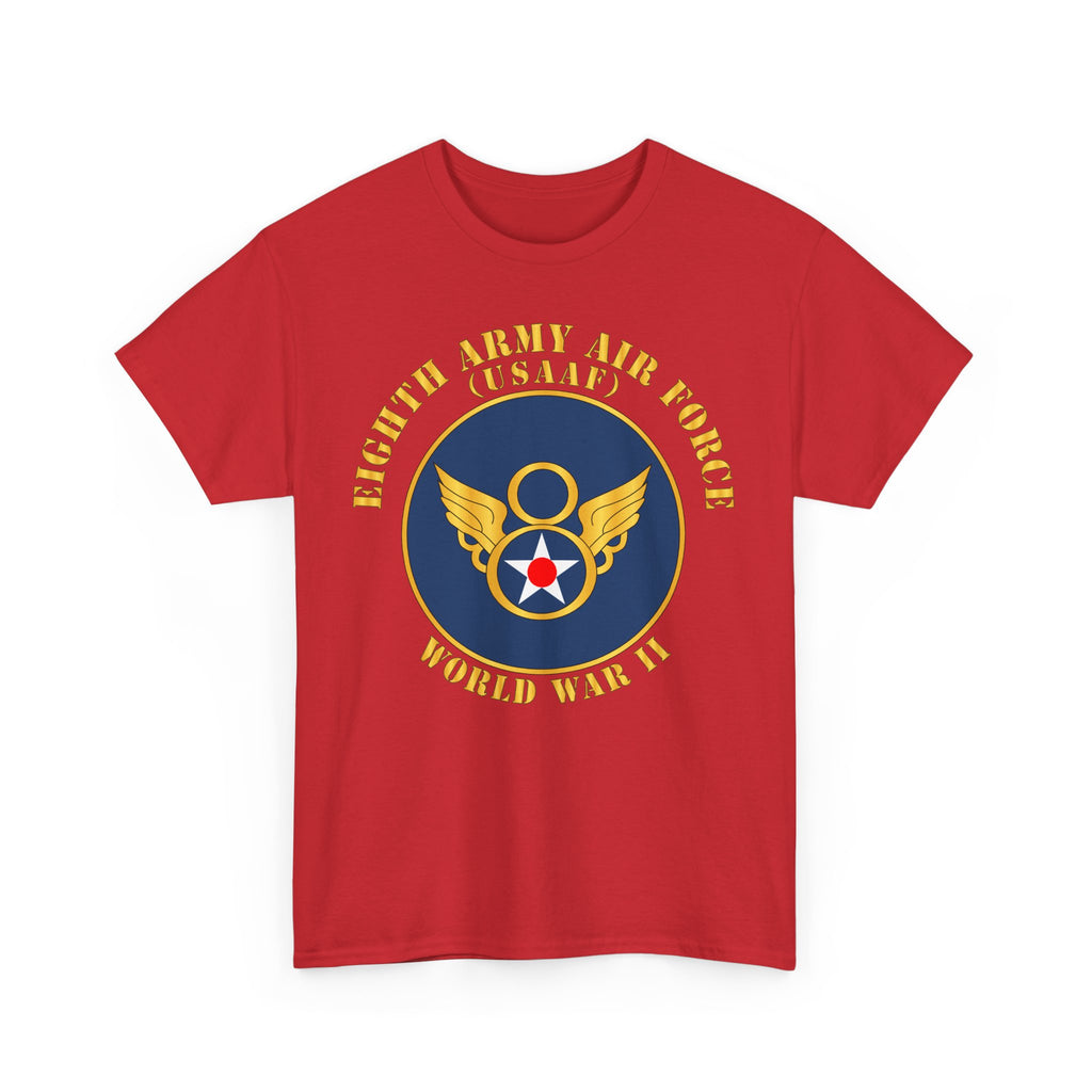 Unisex Heavy Cotton Tee - Eighth Air Force, Army Air Corps, WWII
