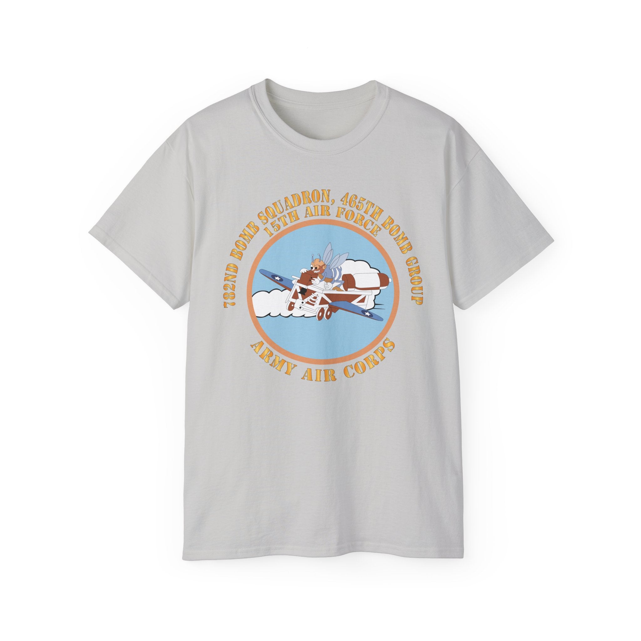 Unisex Ultra Cotton Tee - AAC - 782nd Bomb Squadron, 465th Bomb Group - 15th AF X 300