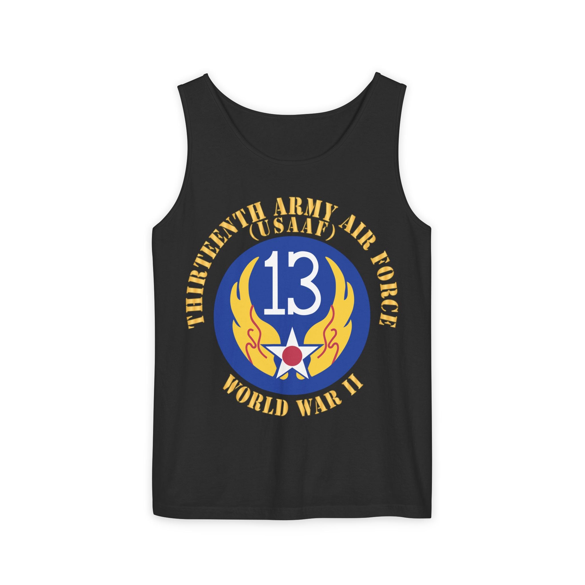 Unisex Garment-Dyed Tank Top - AAC - SSI - 13th Air Force - WWII - USAAF x 300